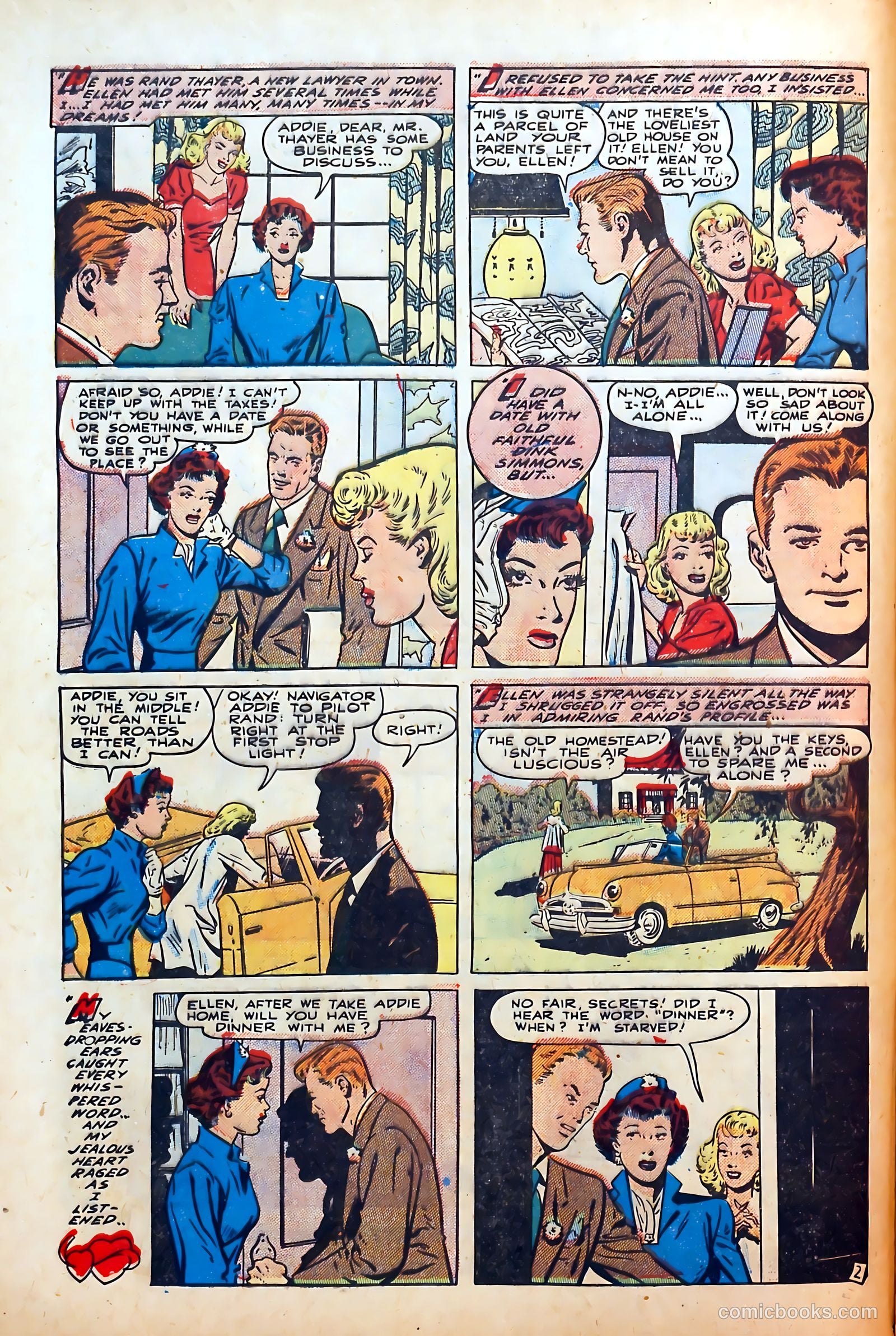 Thrilling Romances #7 — page 4 of 36
