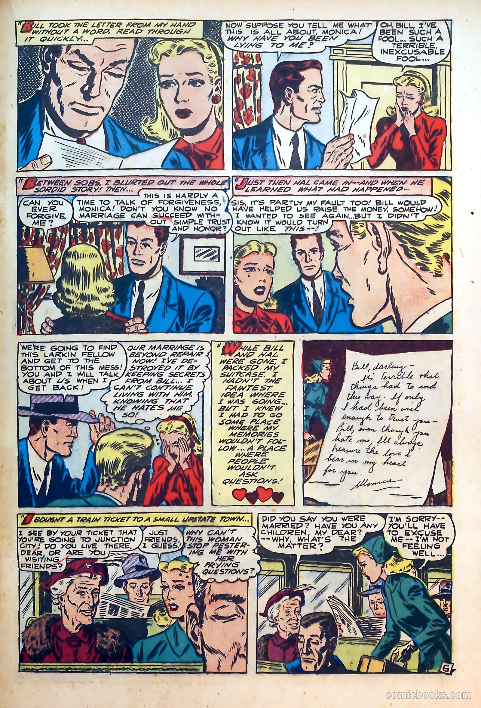 Thrilling Romances #7 — page 17 of 36
