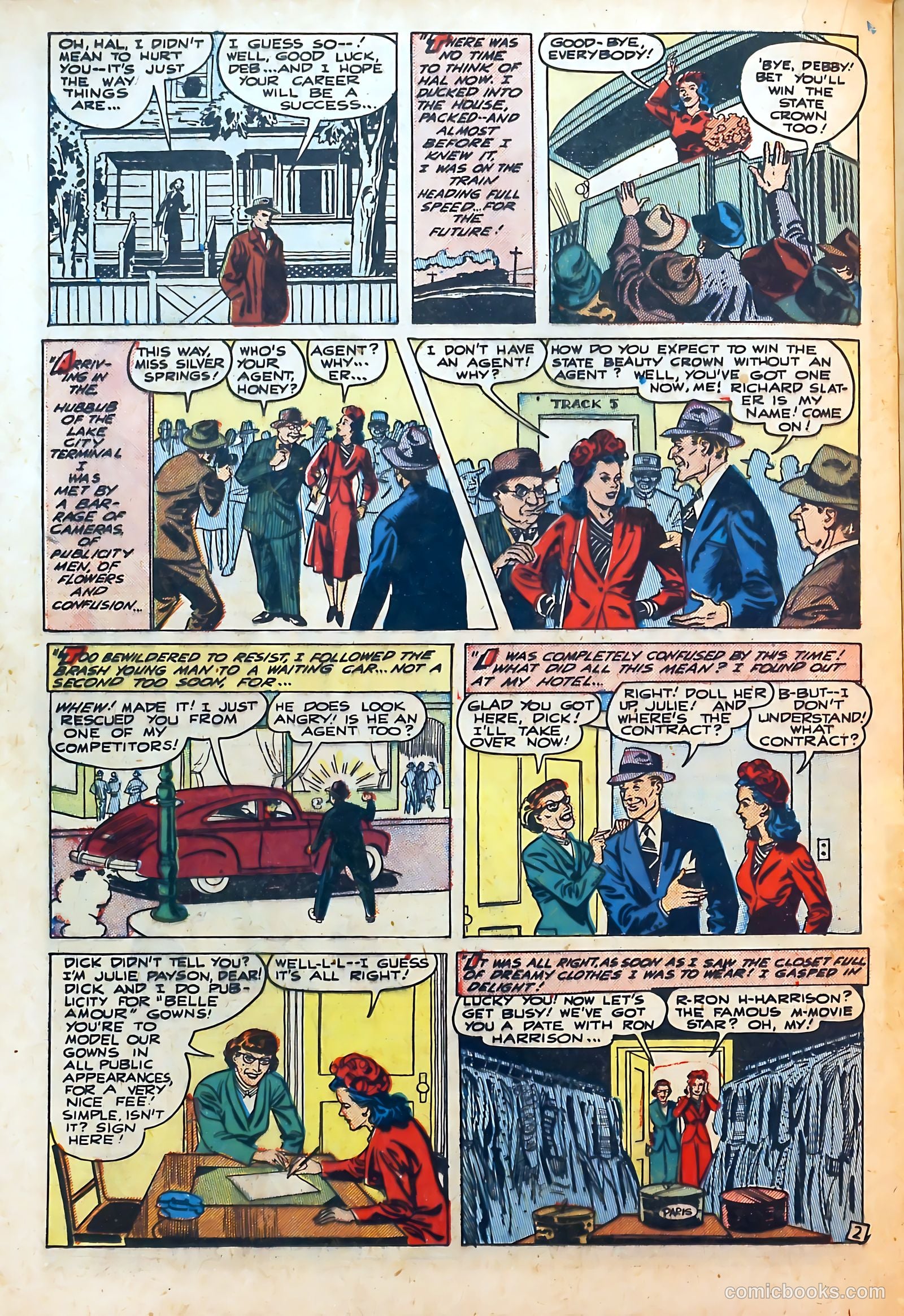 Thrilling Romances #7 — page 20 of 36