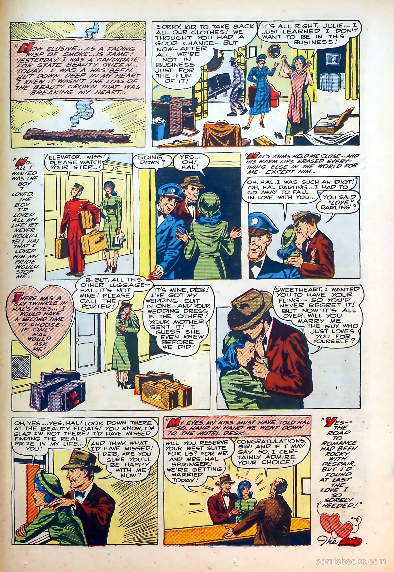 Thrilling Romances #7 — page 23 of 36