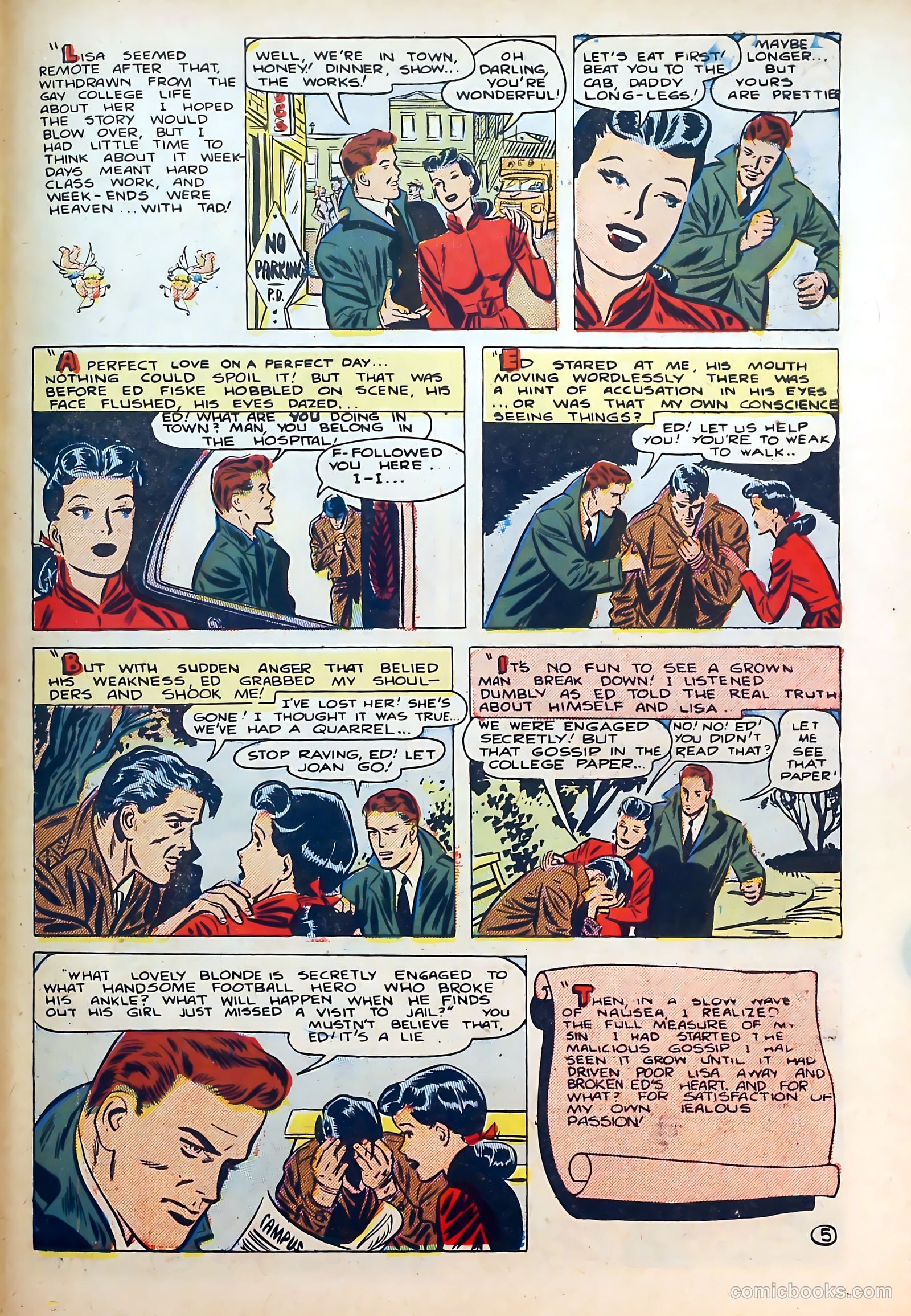 Thrilling Romances #7 — page 31 of 36