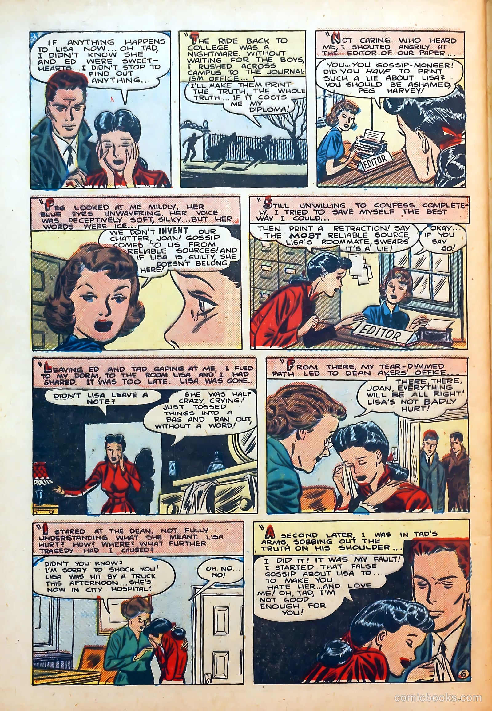 Thrilling Romances #7 — page 32 of 36