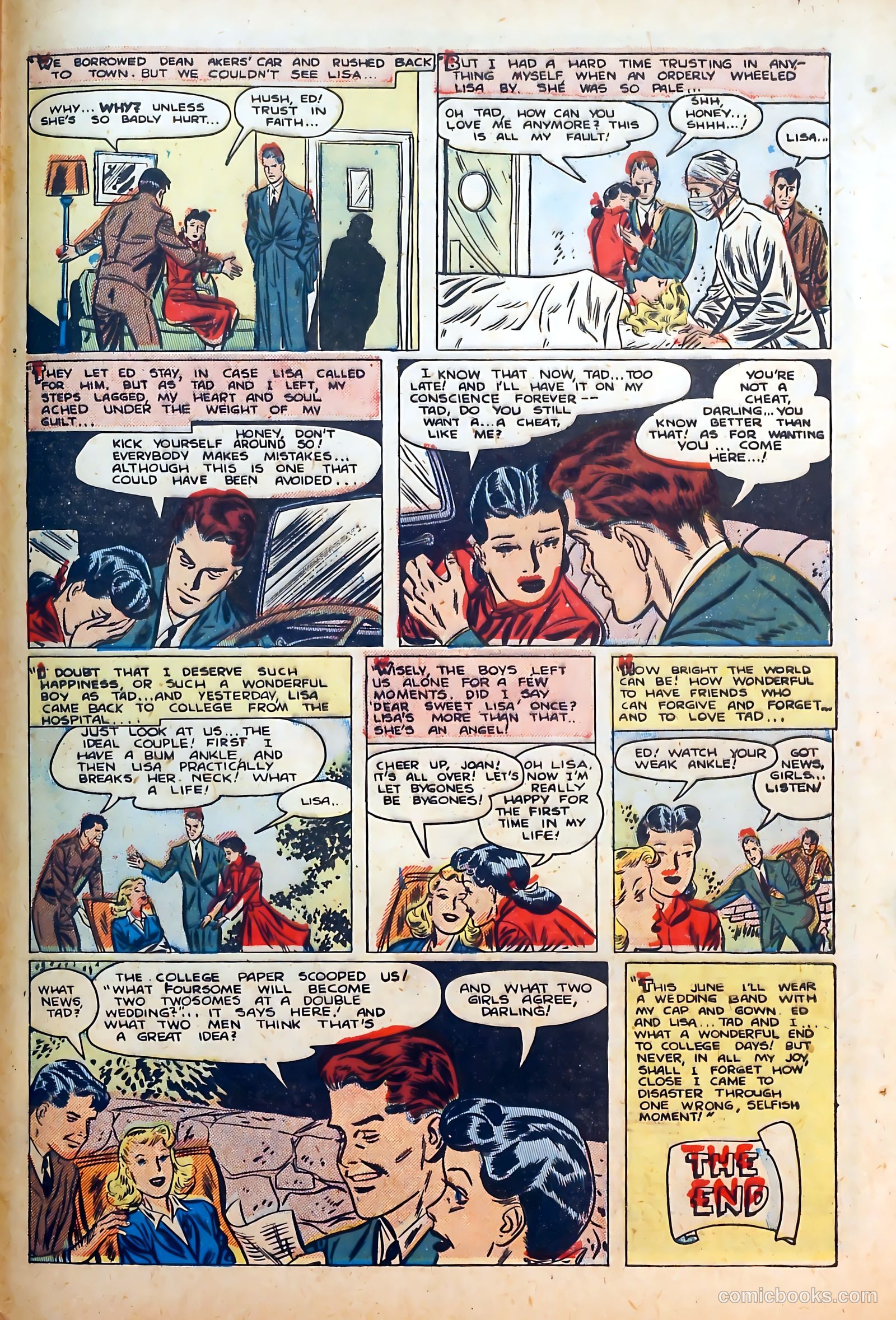 Thrilling Romances #7 — page 33 of 36