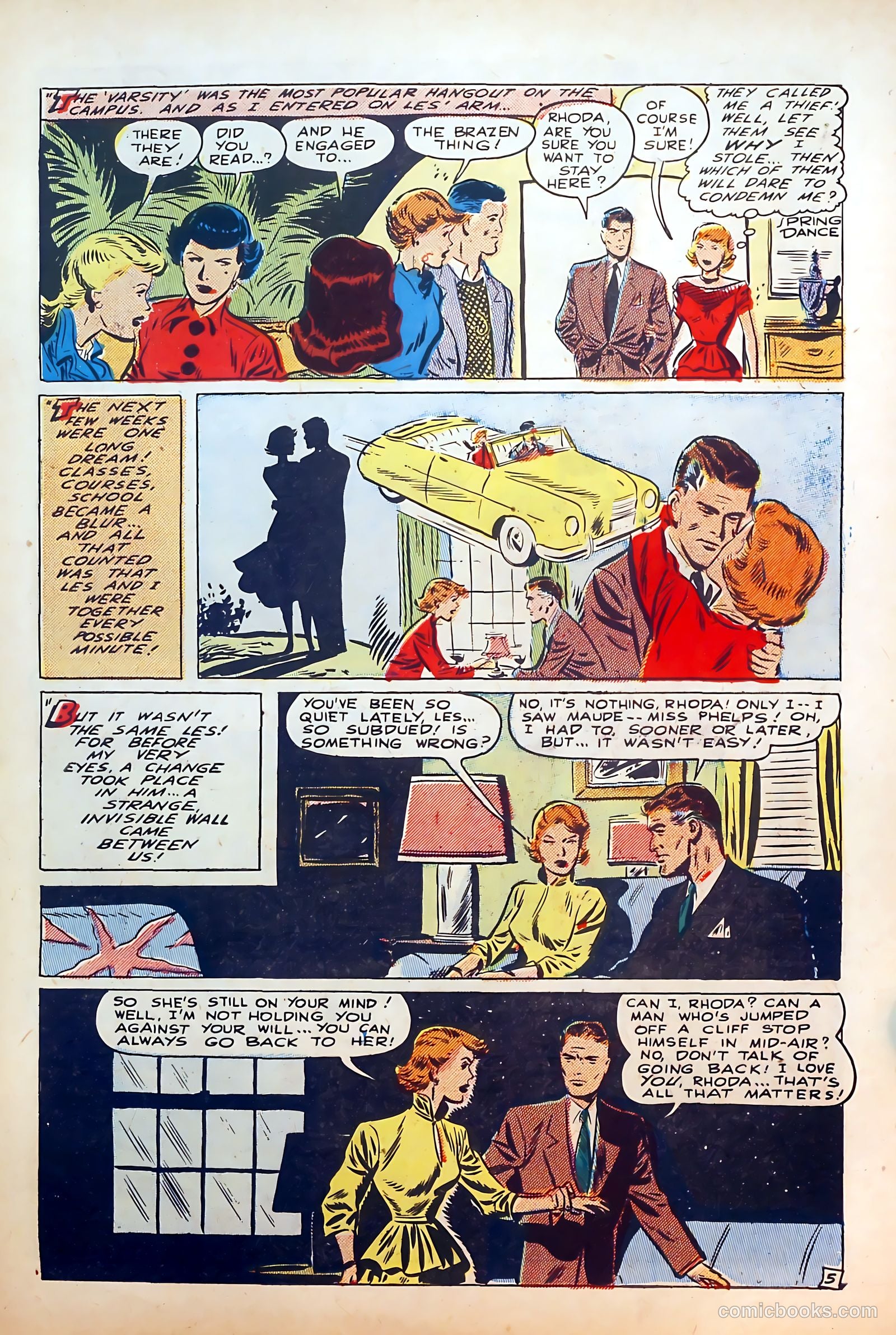 Thrilling Romances #8 — page 7 of 36