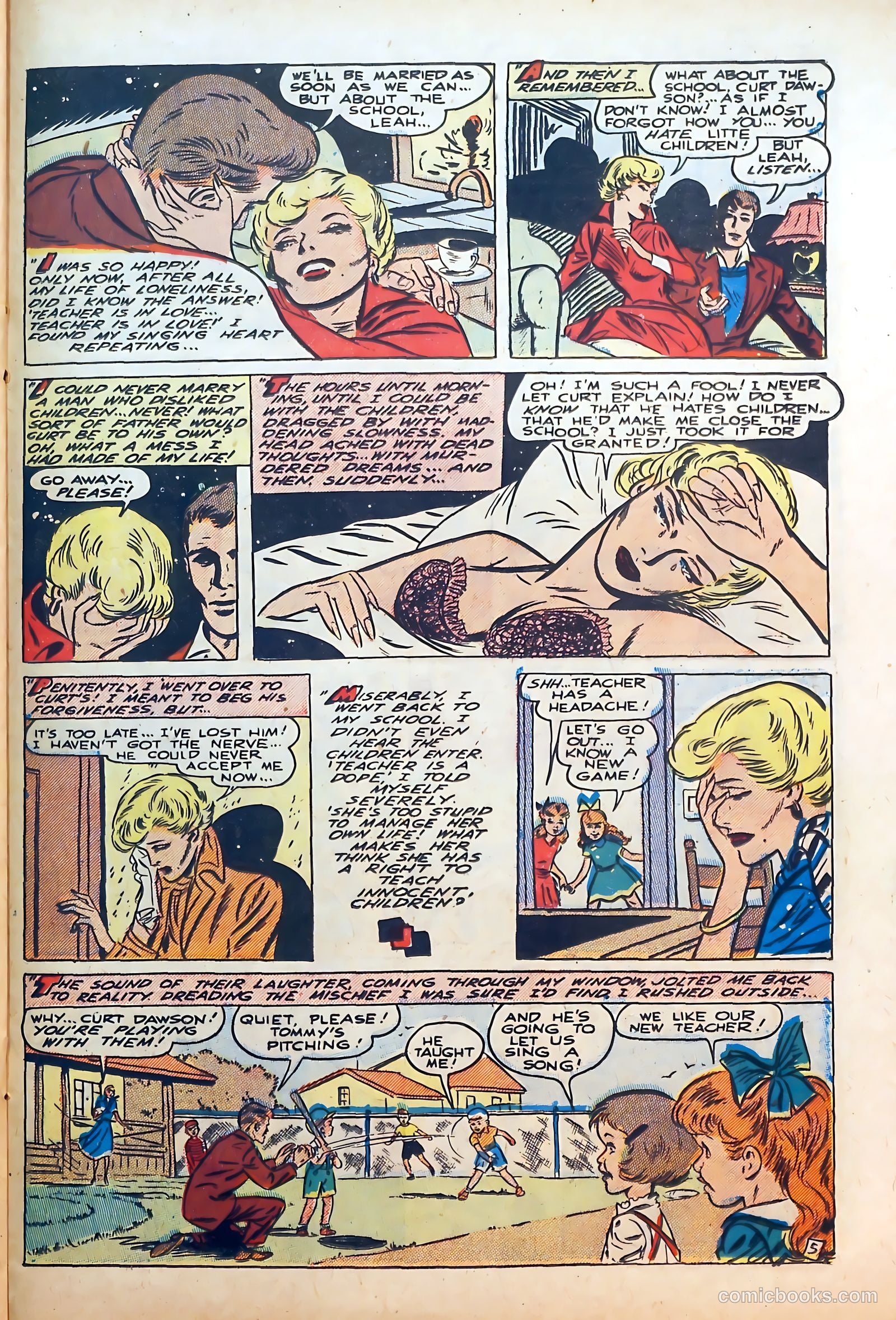 Thrilling Romances #8 — page 21 of 36