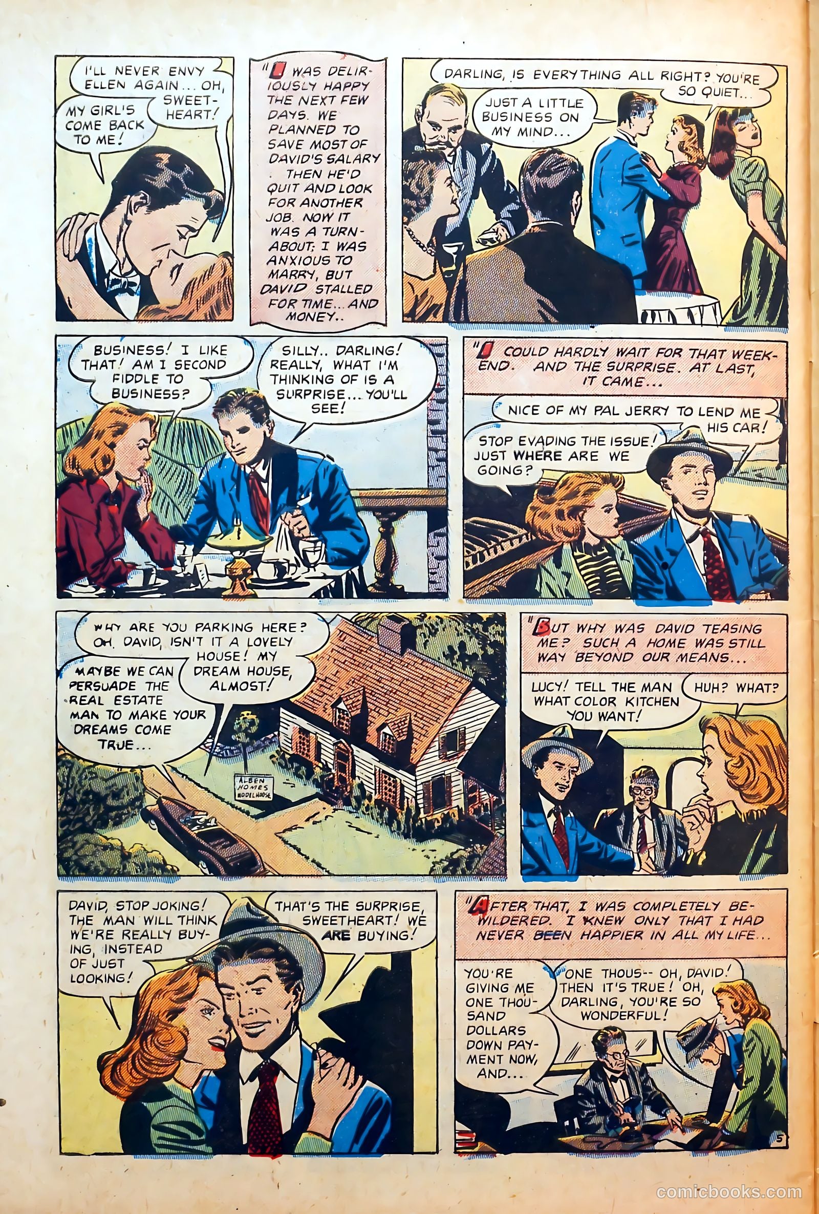 Thrilling Romances #8 — page 32 of 36