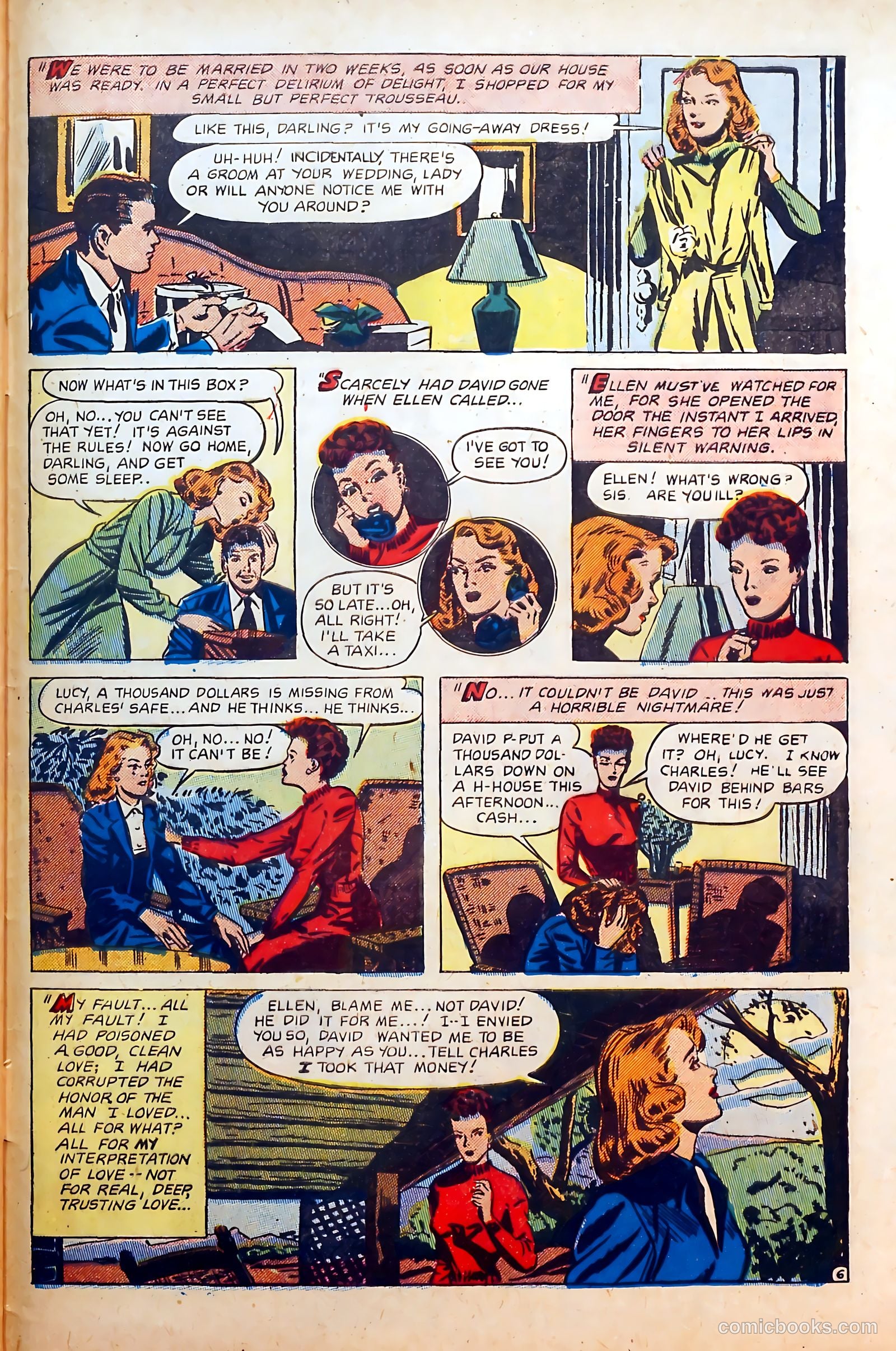 Thrilling Romances #8 — page 33 of 36