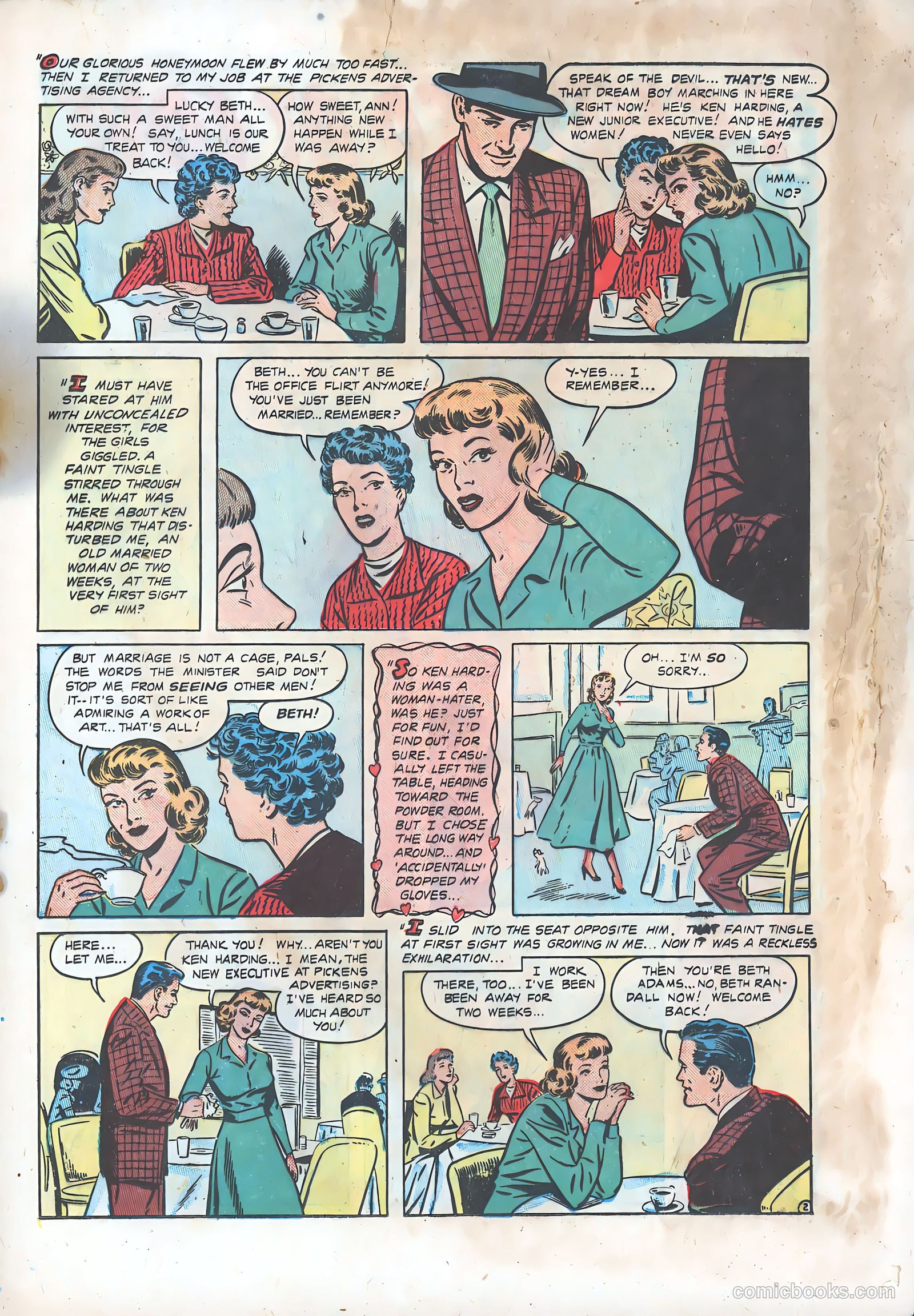 Thrilling Romances #9 — page 16 of 38