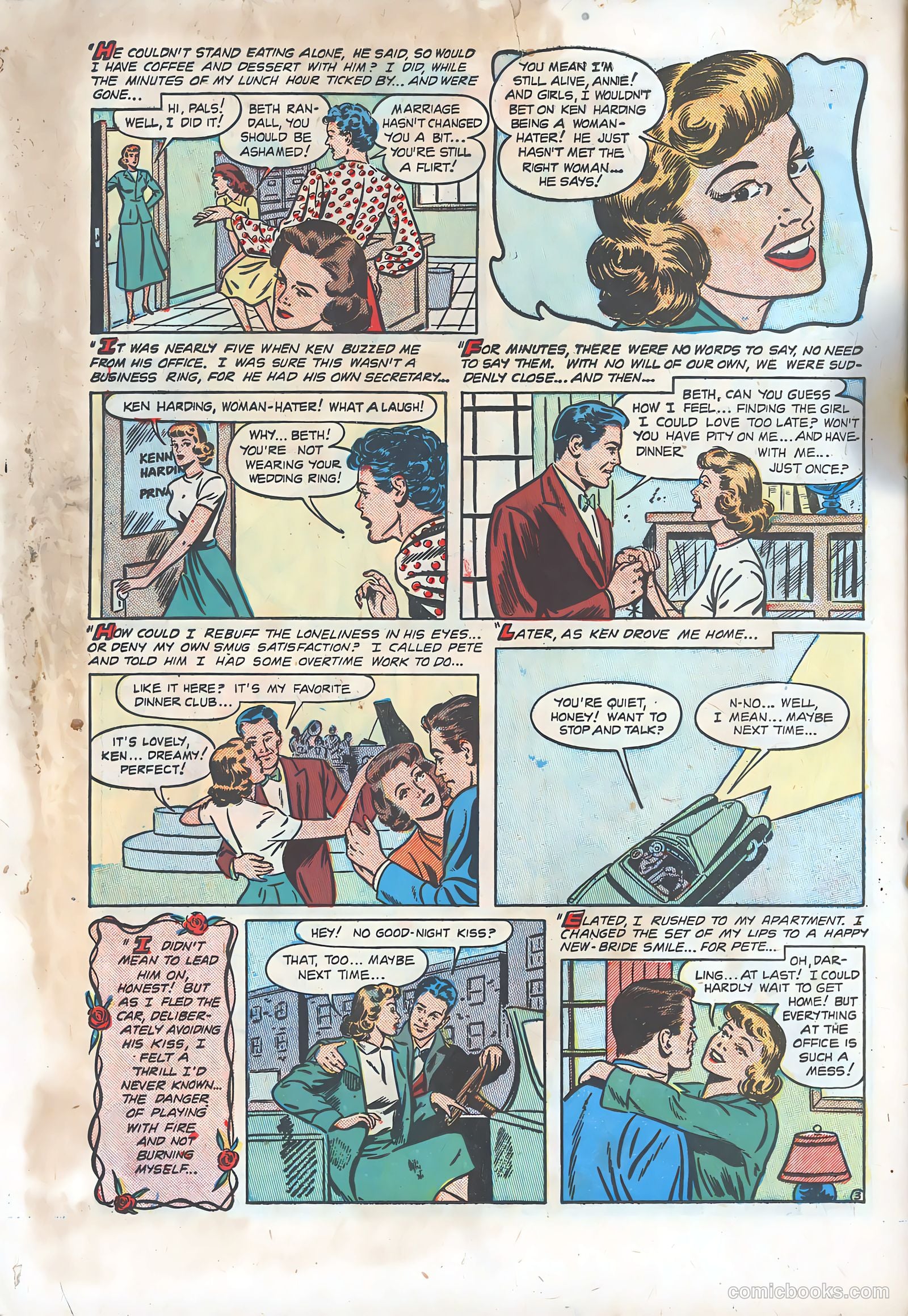 Thrilling Romances #9 — page 17 of 38
