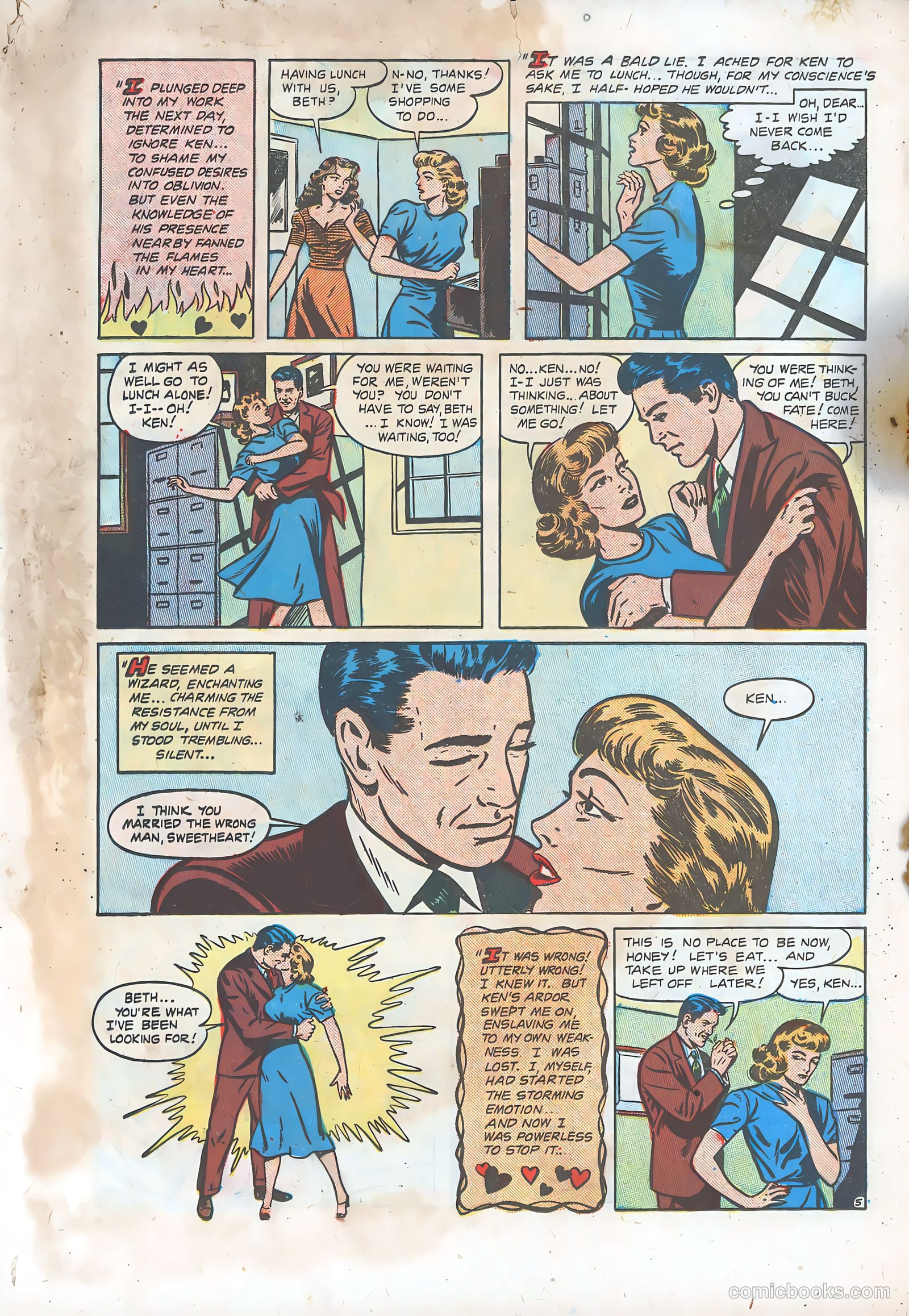 Thrilling Romances #9 — page 19 of 38