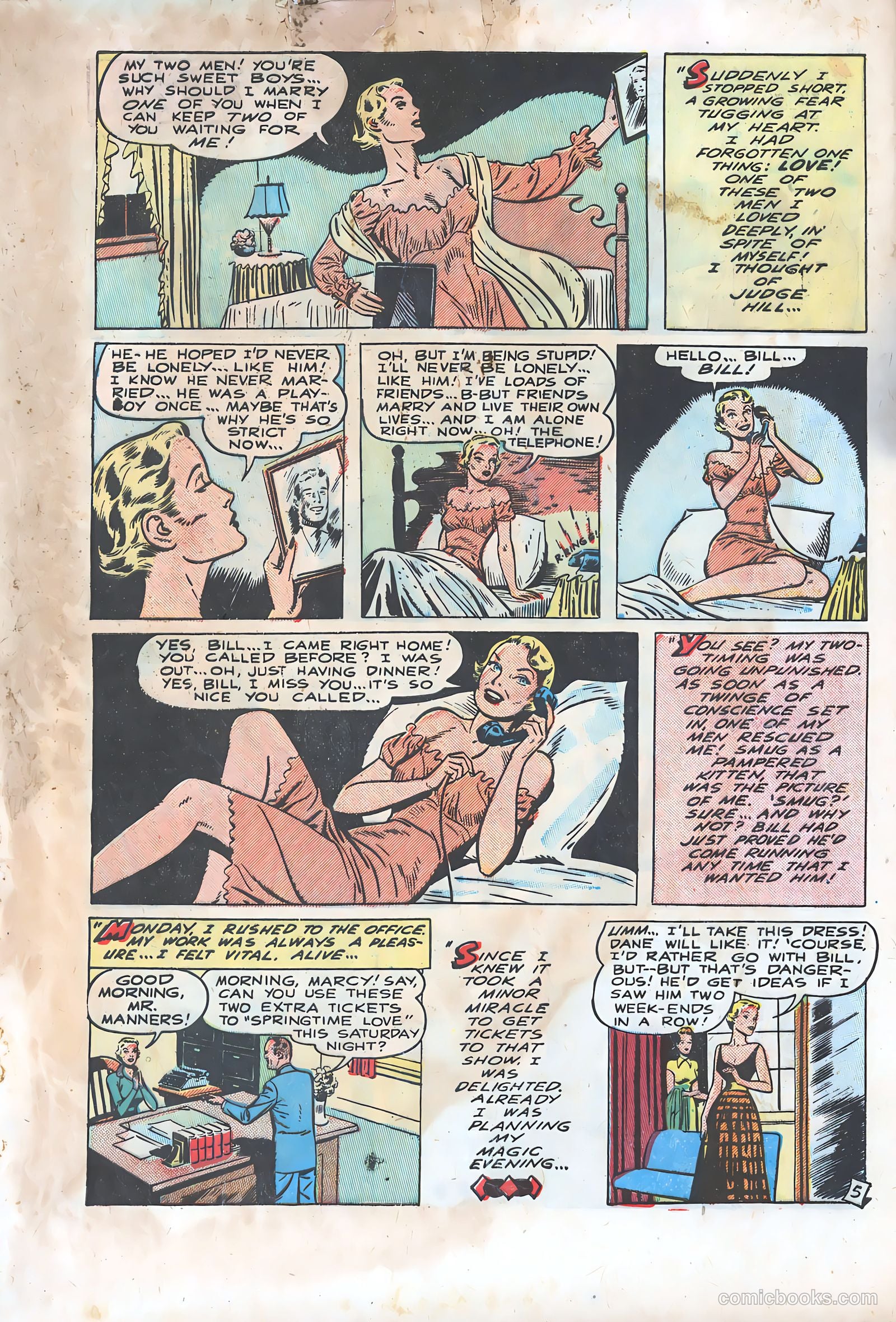 Thrilling Romances #9 — page 31 of 38
