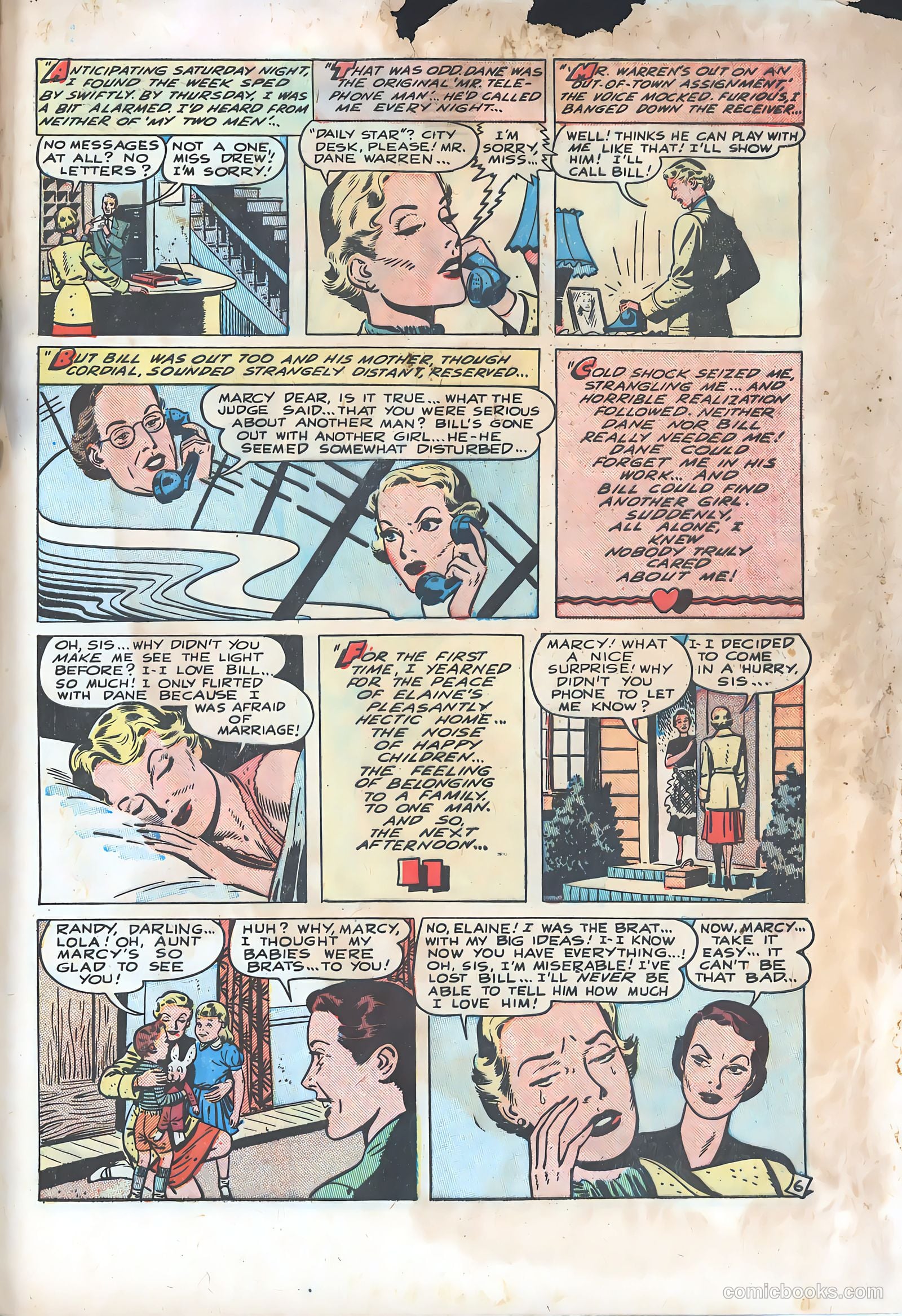 Thrilling Romances #9 — page 32 of 38
