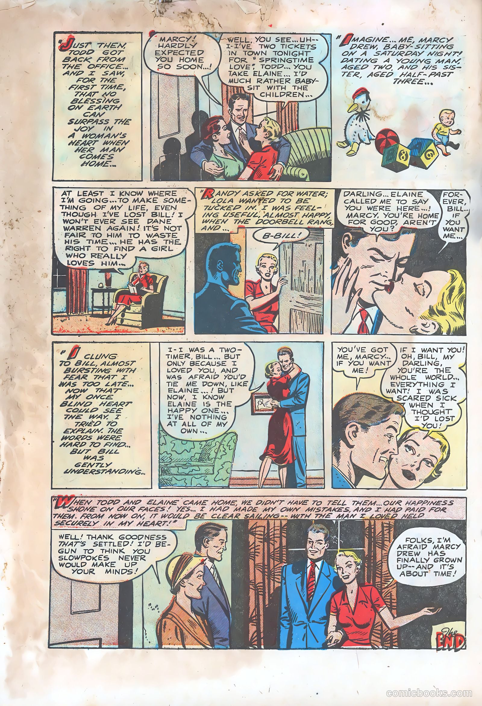 Thrilling Romances #9 — page 33 of 38
