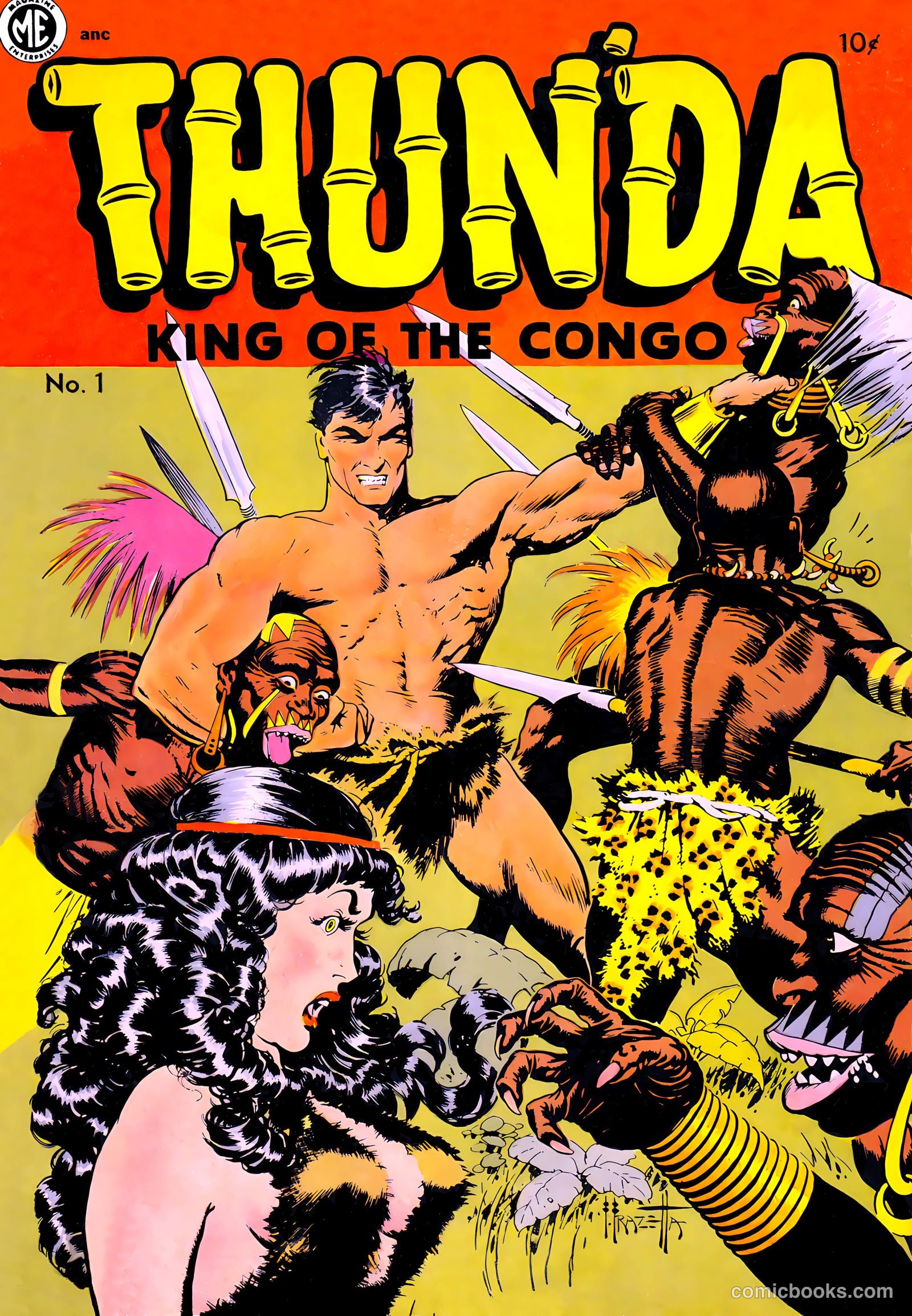 Thun'da, King of the Congo #1 — page 1 of 36