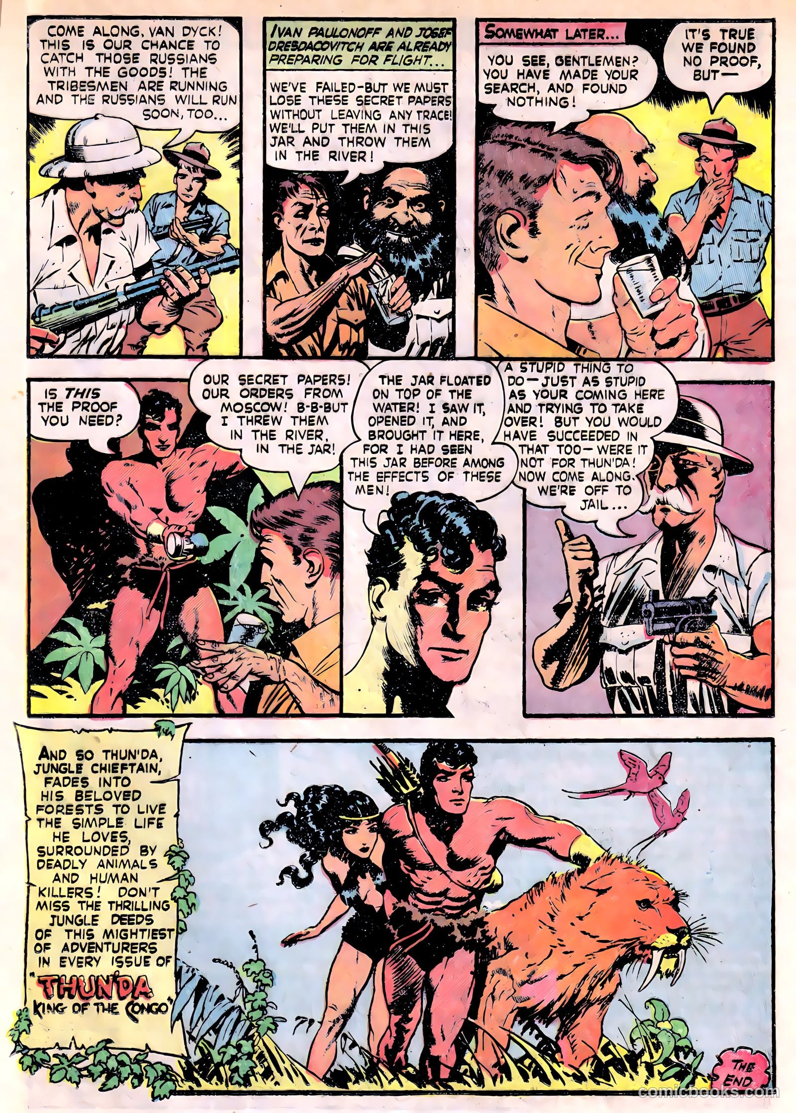 Thun'da, King of the Congo #1 — page 33 of 36