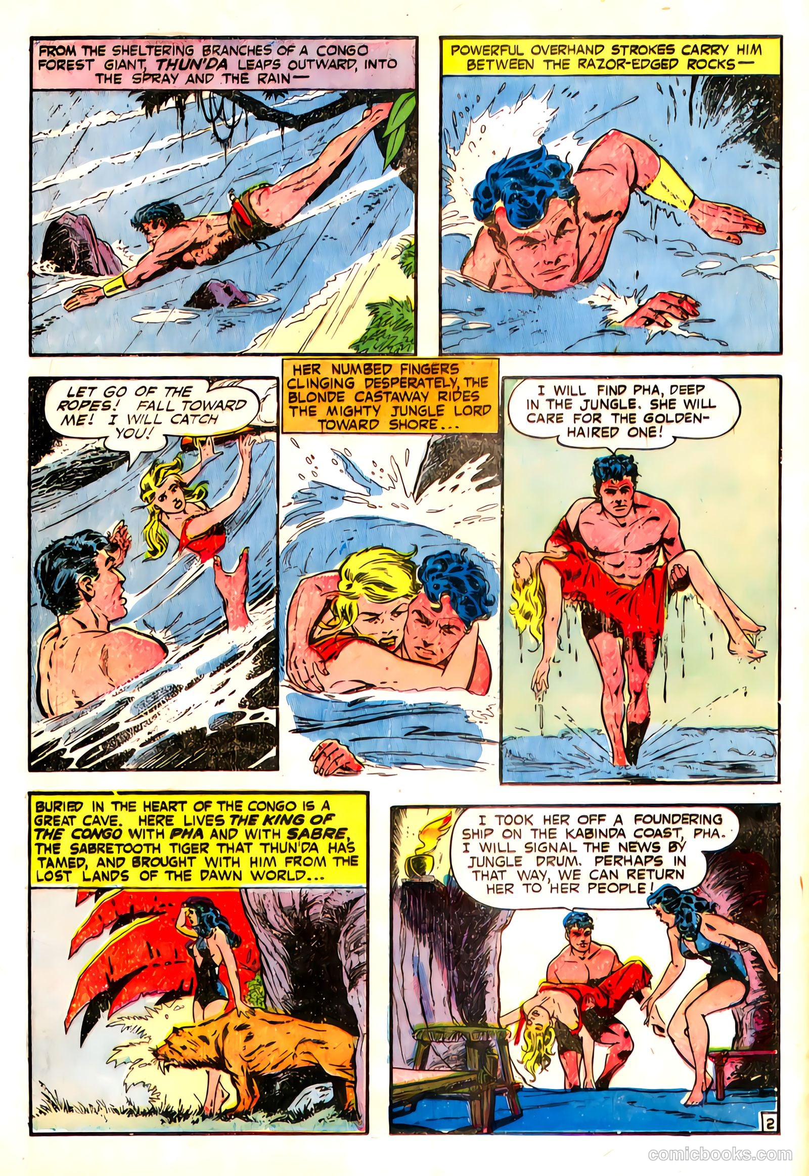Thun'da, King of the Congo #2 — page 4 of 38