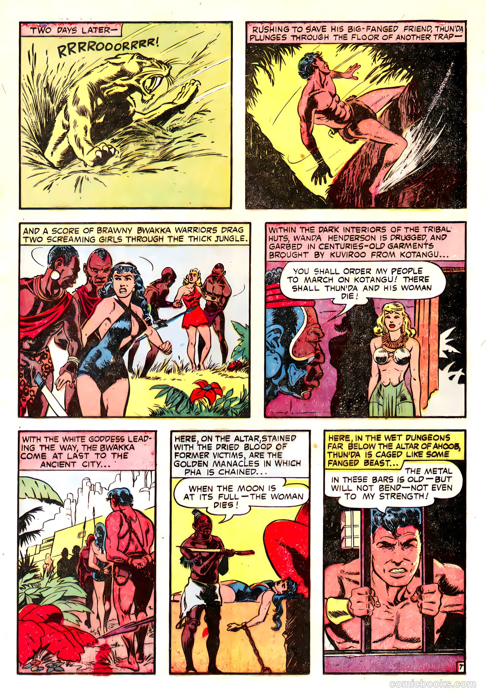 Thun'da, King of the Congo #2 — page 9 of 38