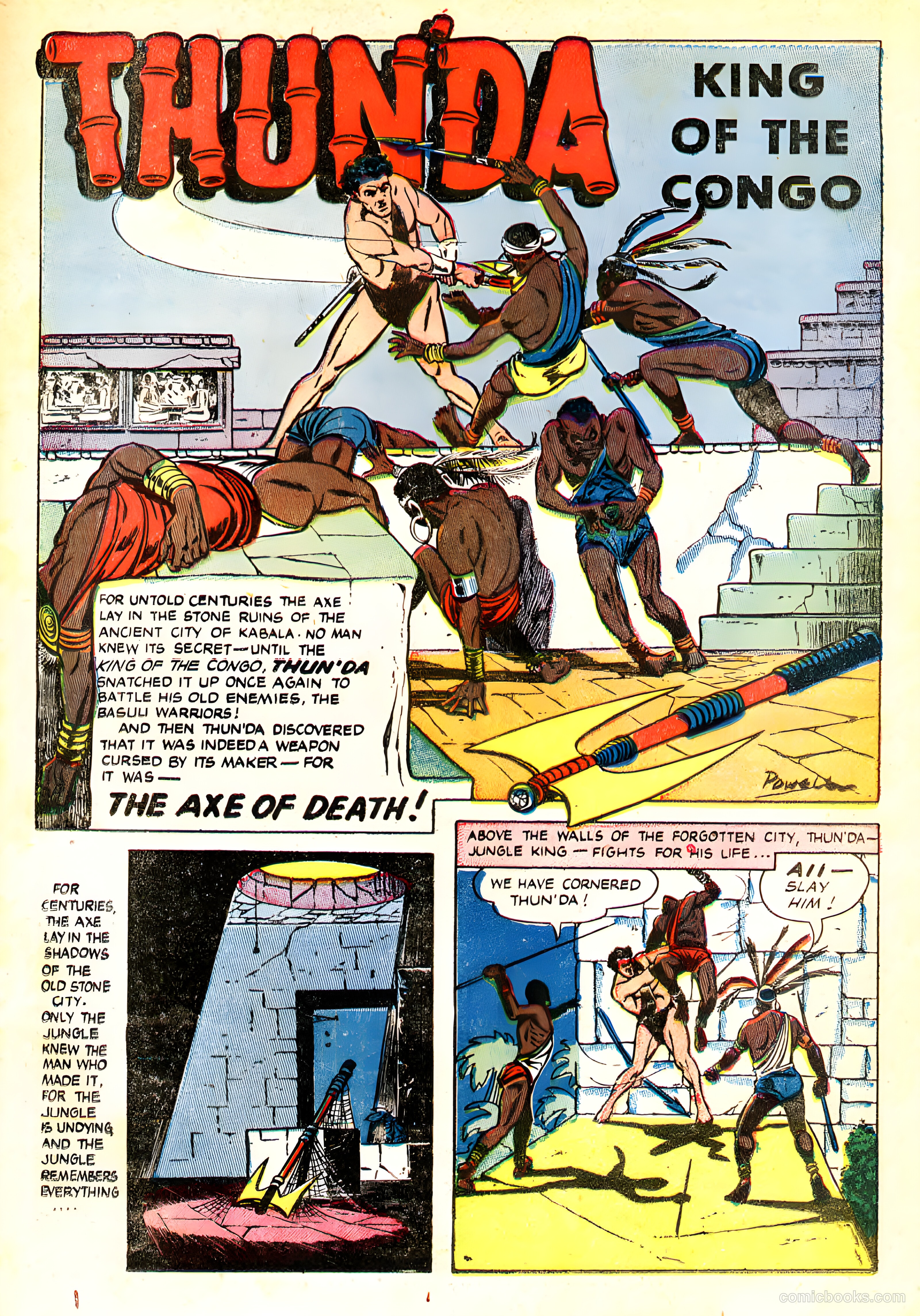 Thun'da, King of the Congo #3 — page 2 of 33