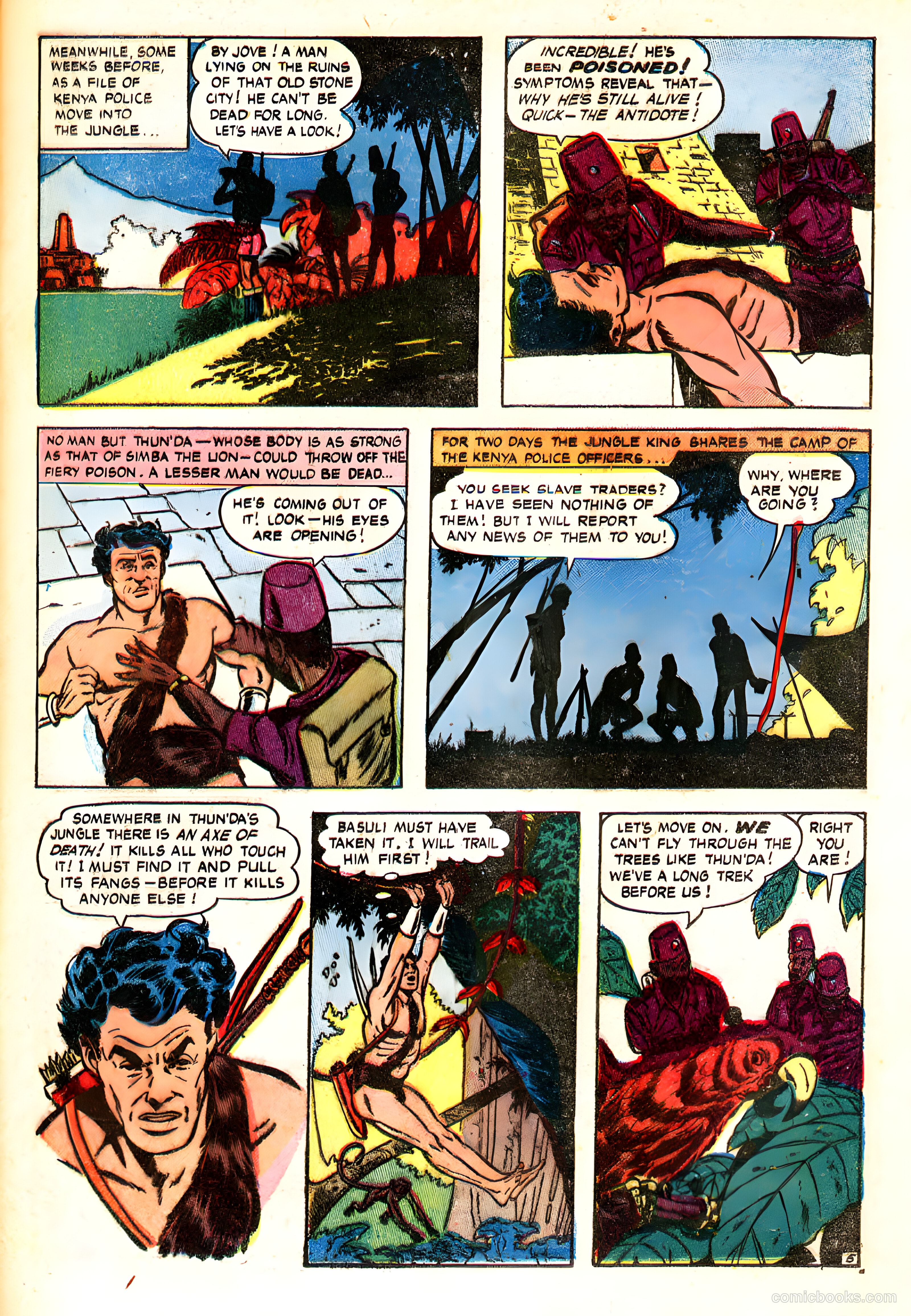 Thun'da, King of the Congo #3 — page 6 of 33