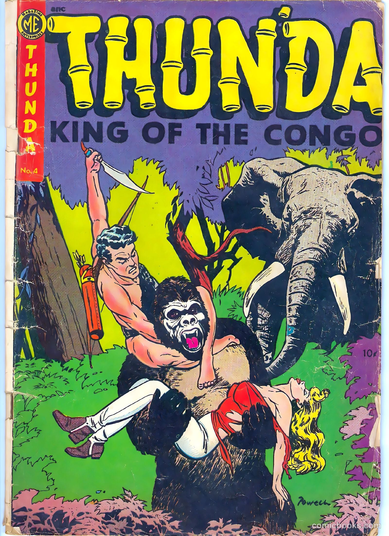 Thun'da, King of the Congo #4 — page 1 of 36