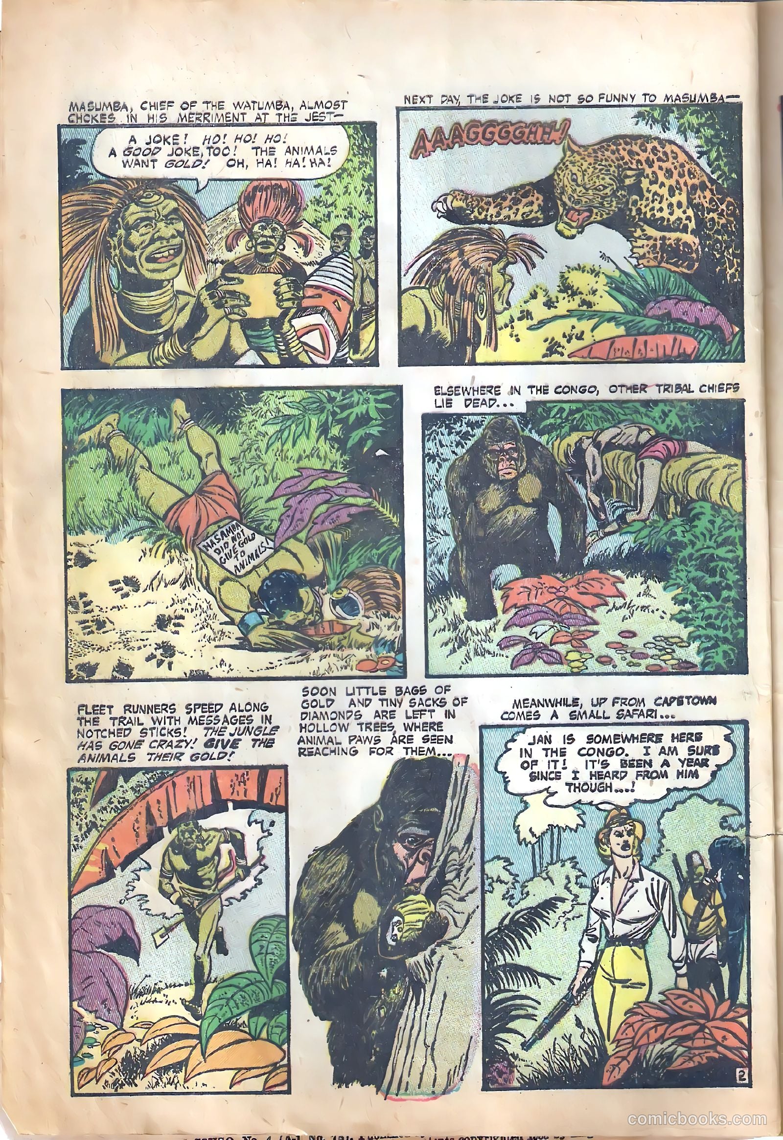 Thun'da, King of the Congo #4 — page 4 of 36