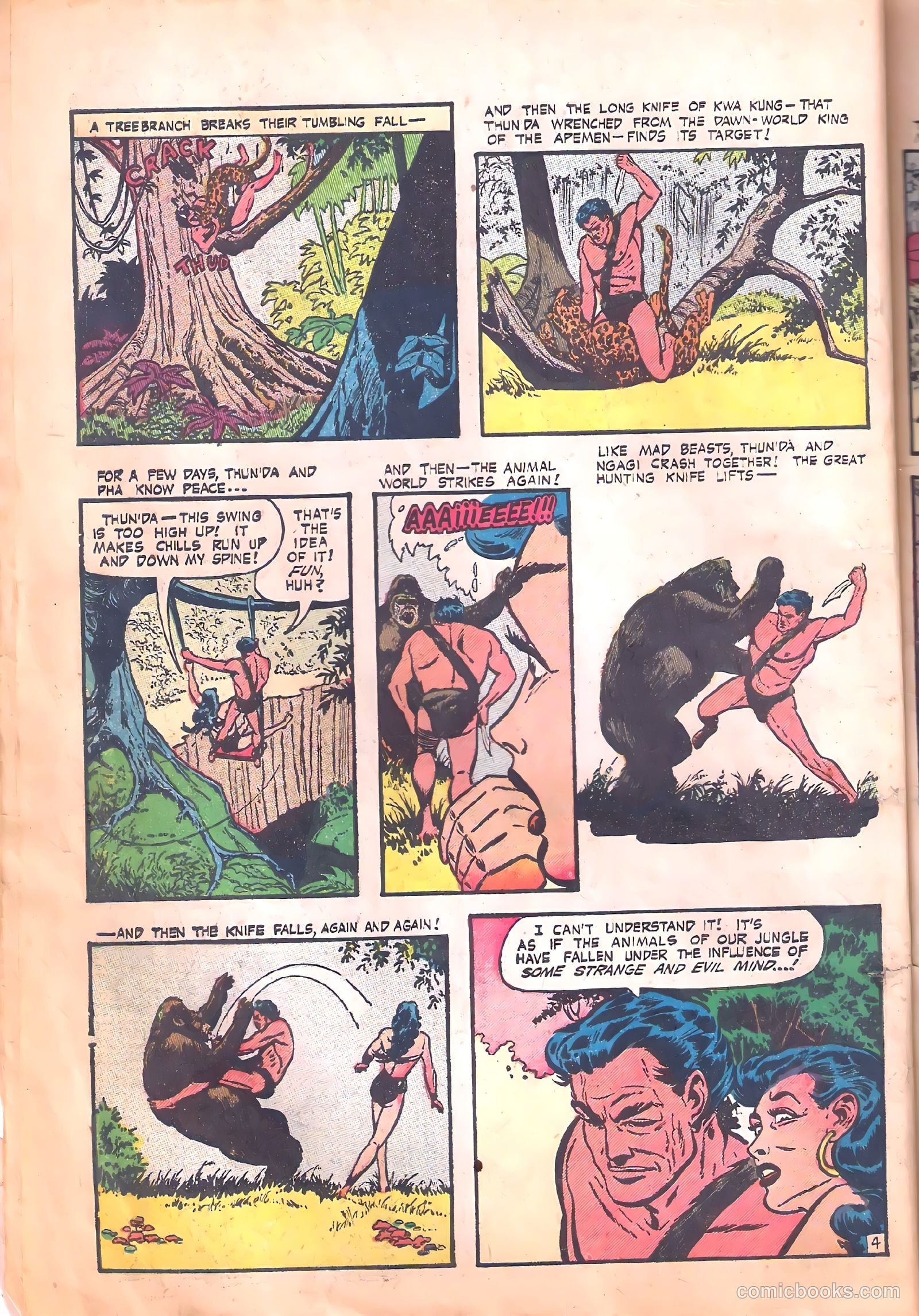 Thun'da, King of the Congo #4 — page 6 of 36