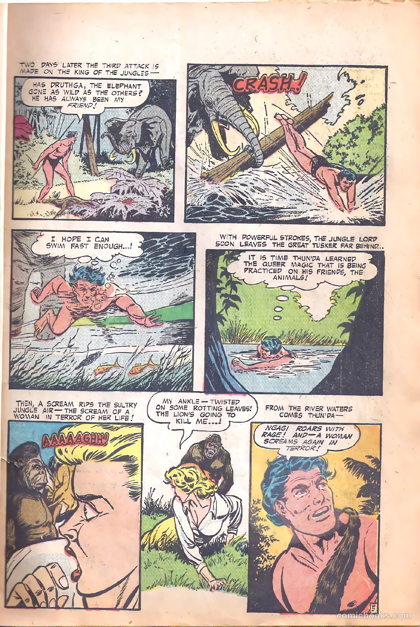 Thun'da, King of the Congo #4 — page 7 of 36