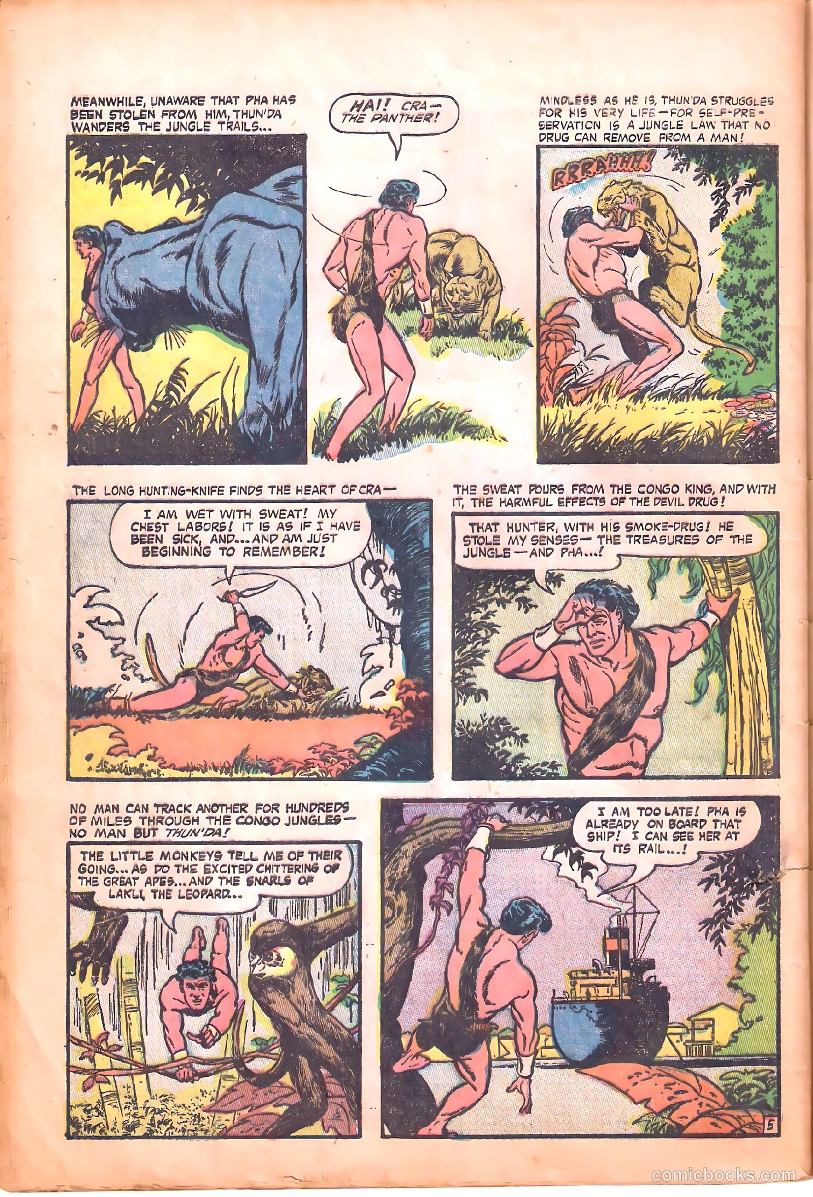 Thun'da, King of the Congo #4 — page 32 of 36