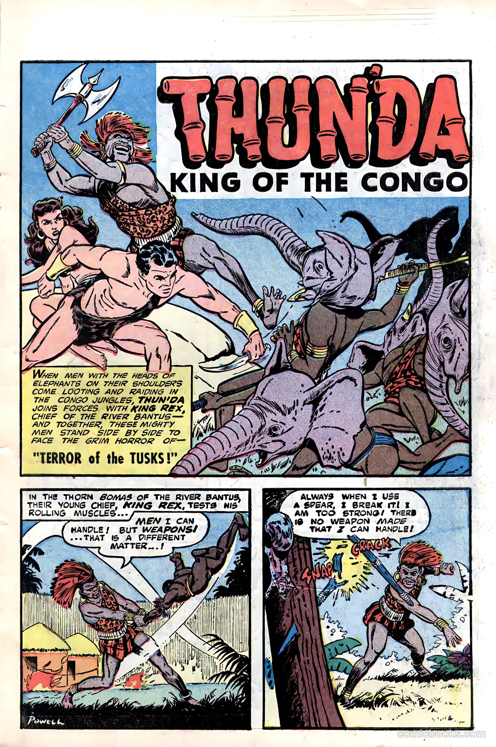 Thun'da, King of the Congo #6 — page 3 of 36