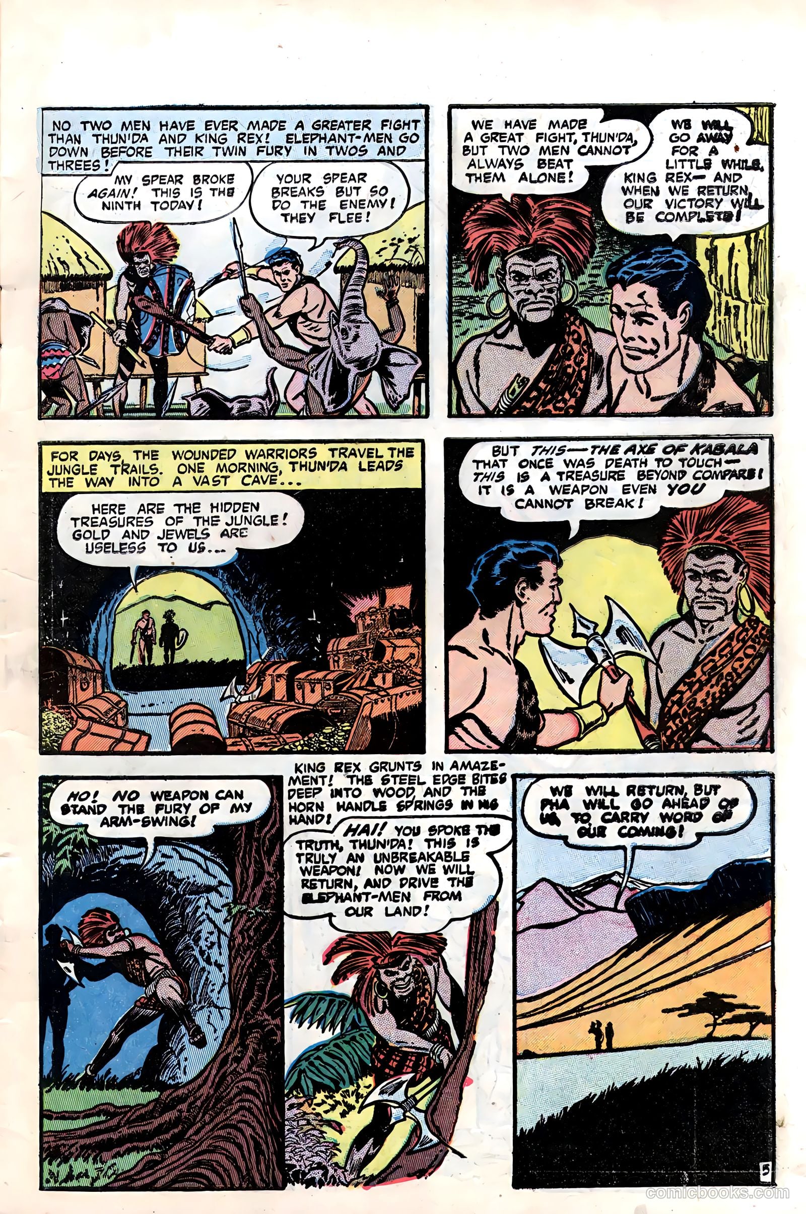 Thun'da, King of the Congo #6 — page 7 of 36