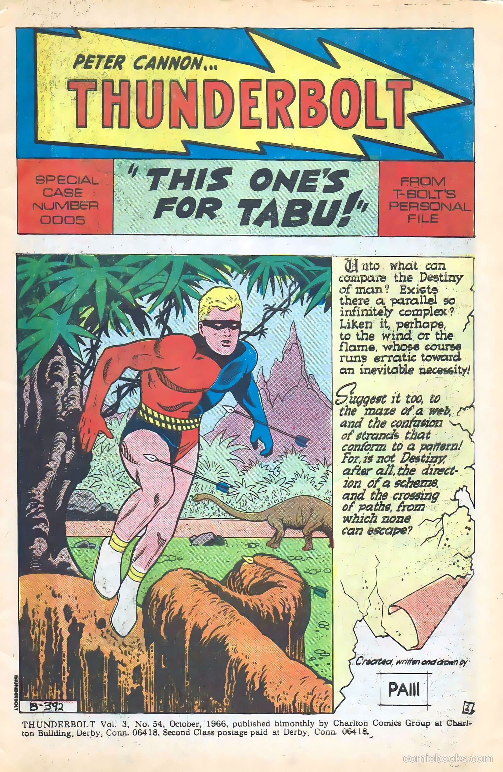 Thunderbolt #54 — page 3 of 36
