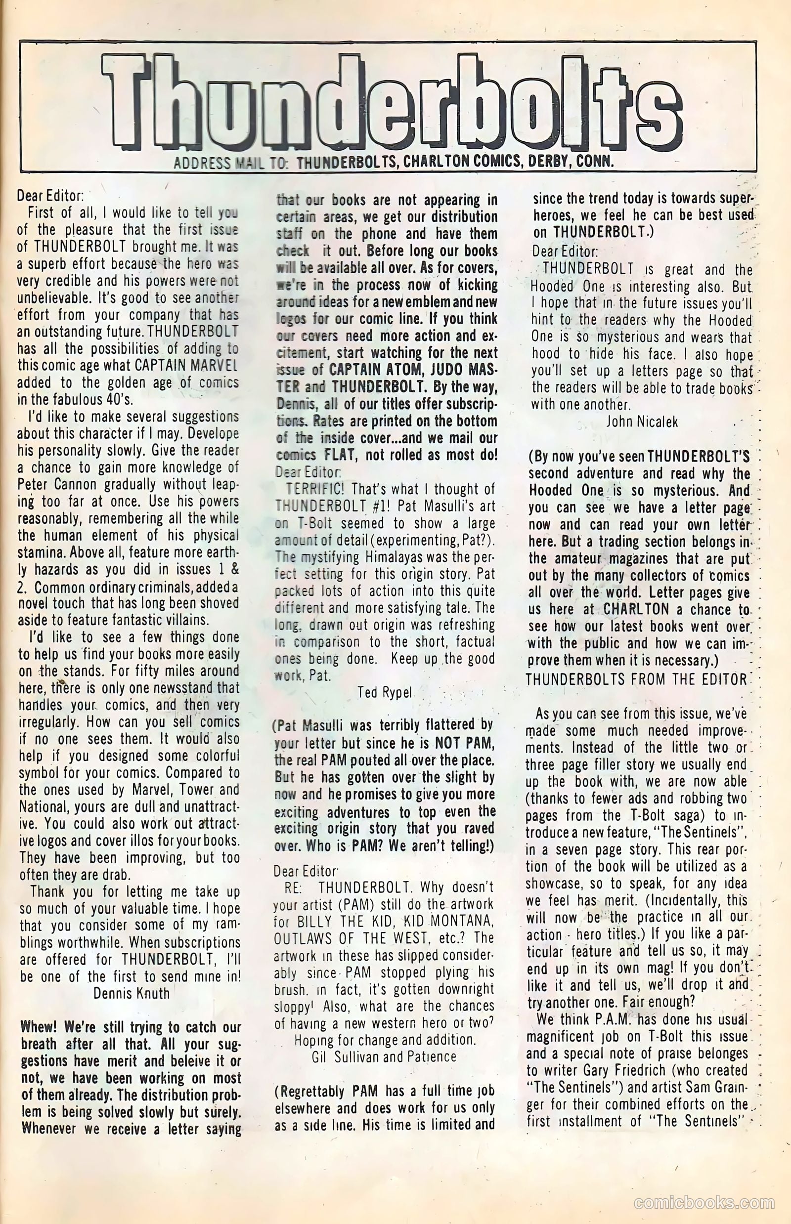 Thunderbolt #54 — page 33 of 36