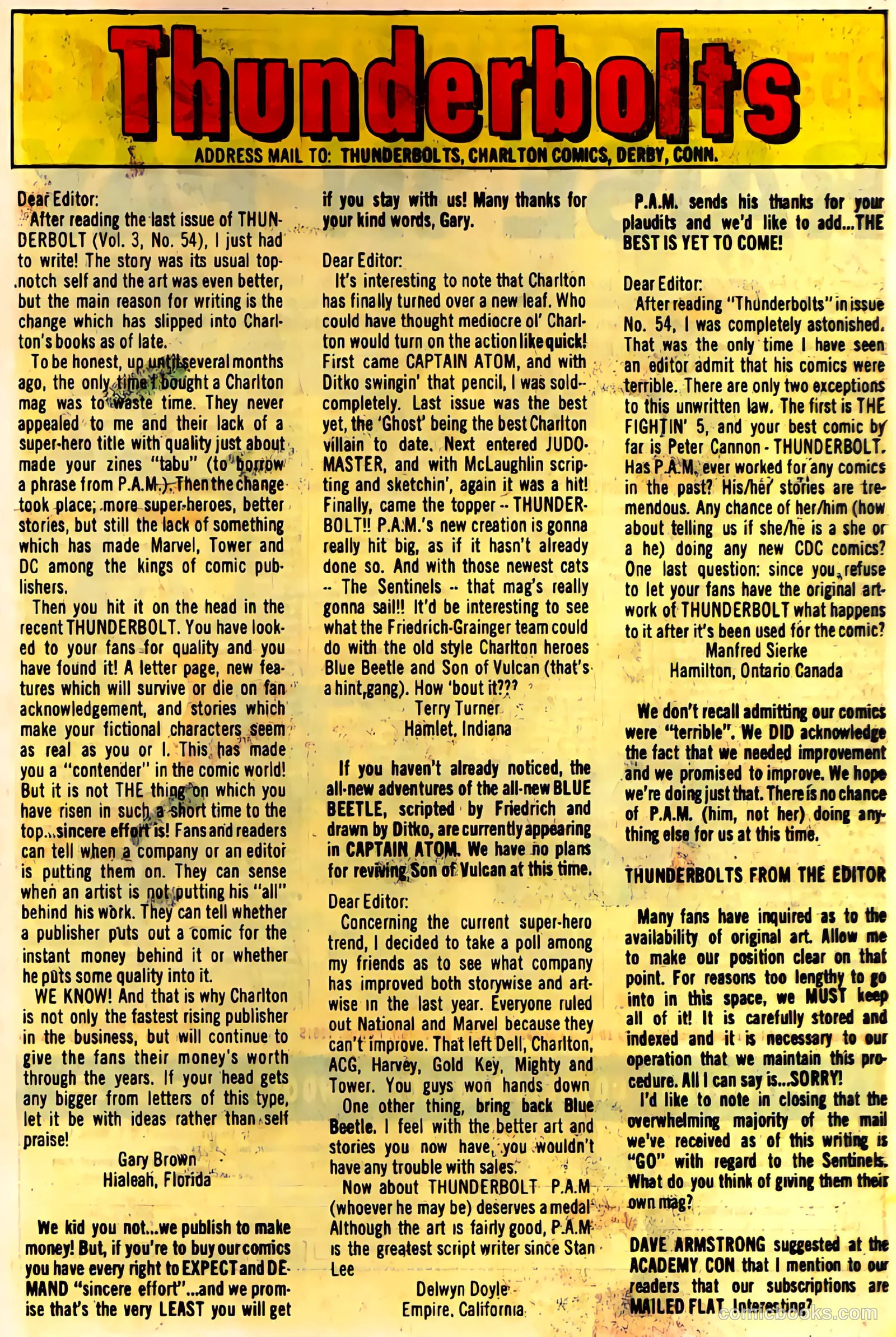 Thunderbolt #55 — page 33 of 36