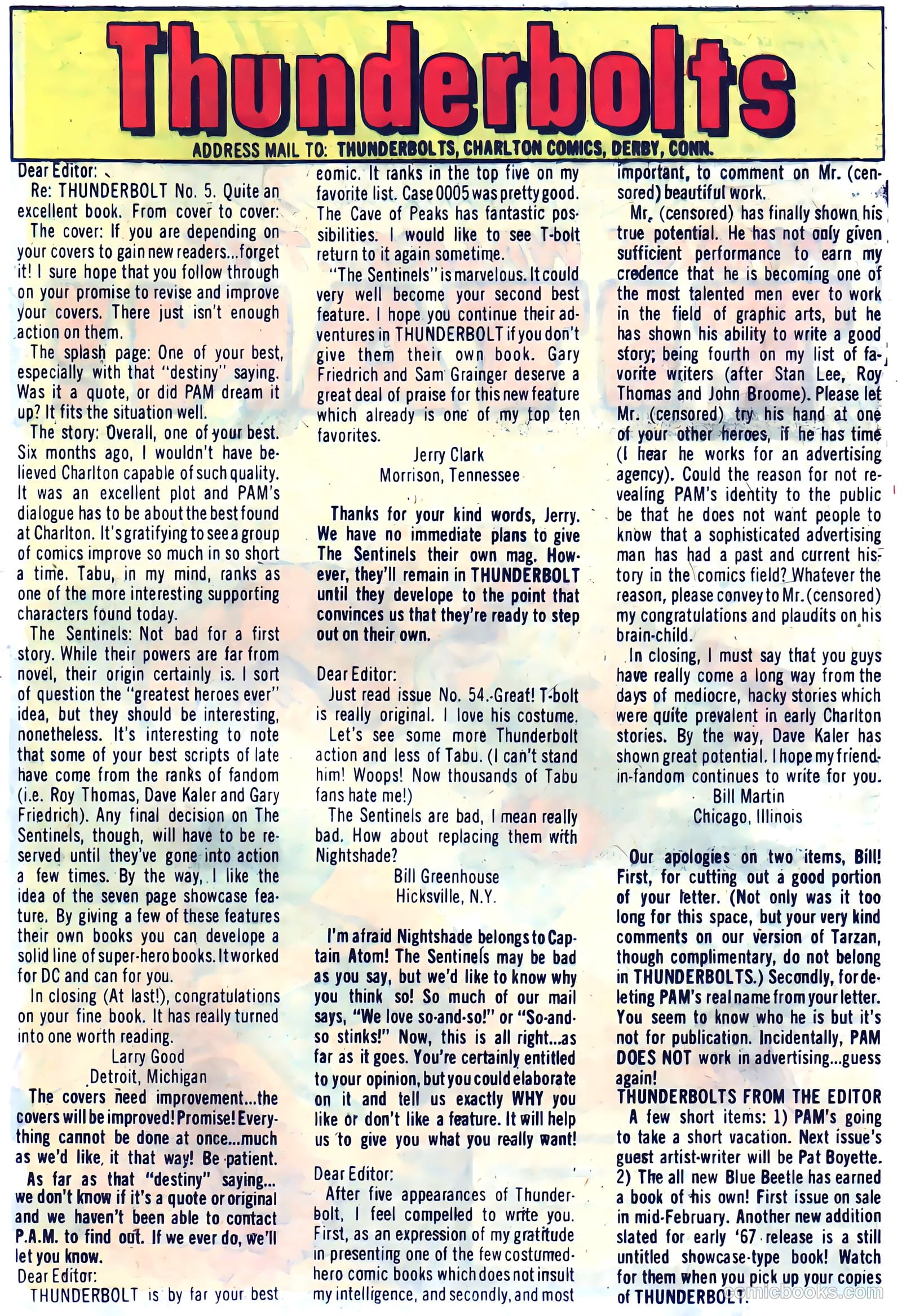 Thunderbolt #56 — page 21 of 36