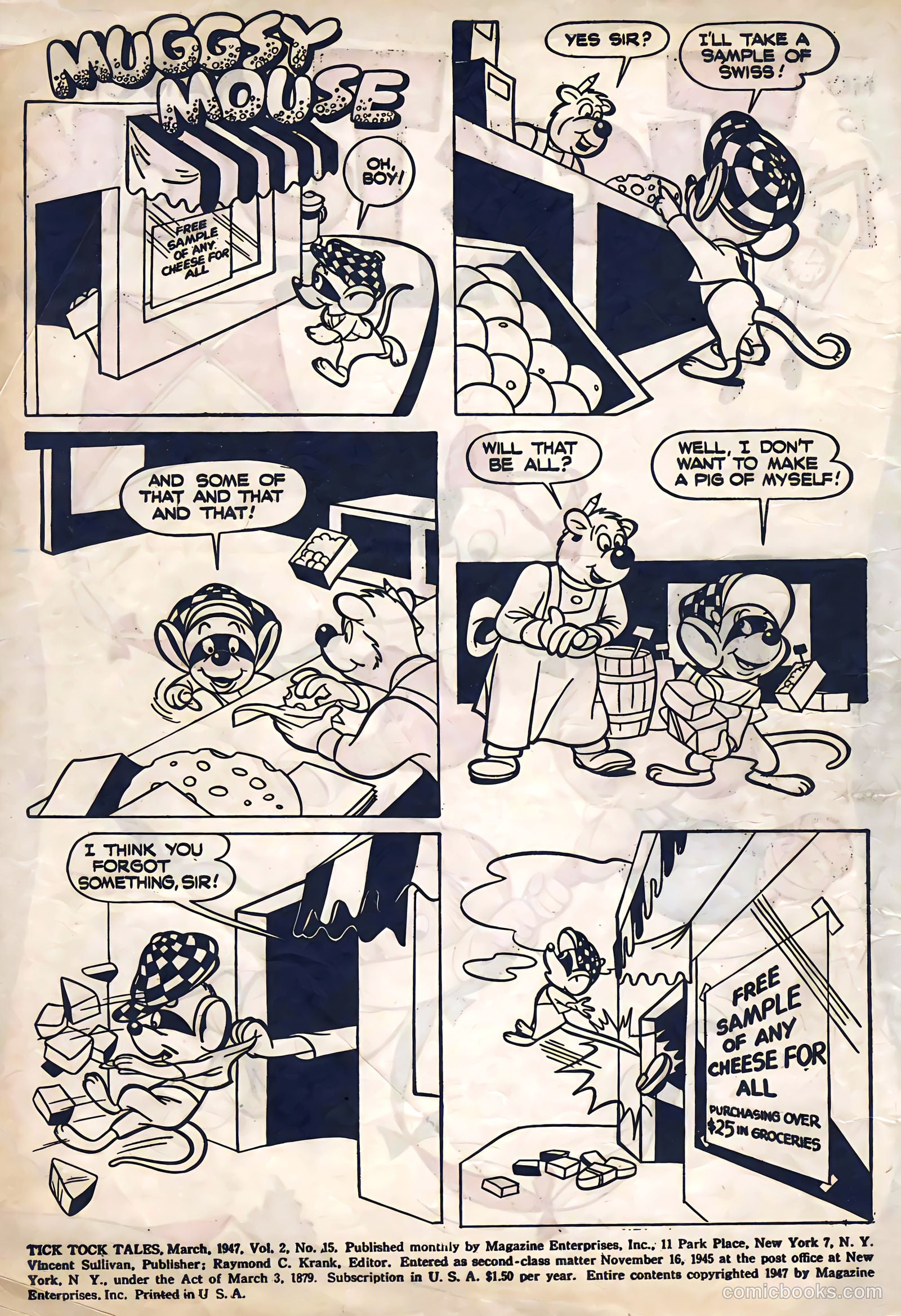 Tick Tock Tales [Tick Tock Comics] #15 — page 2 of 52