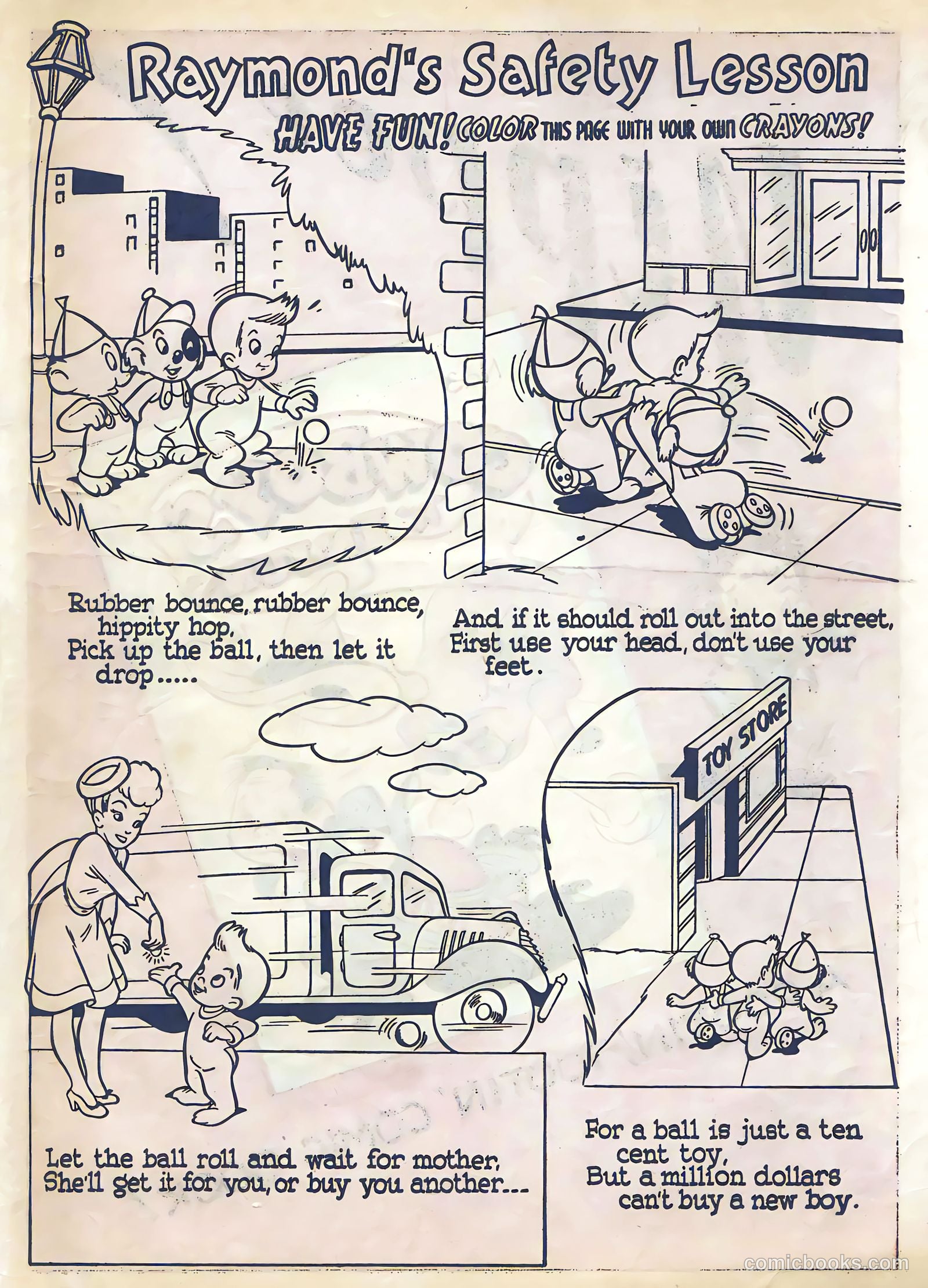 Tick Tock Tales [Tick Tock Comics] #15 — page 51 of 52