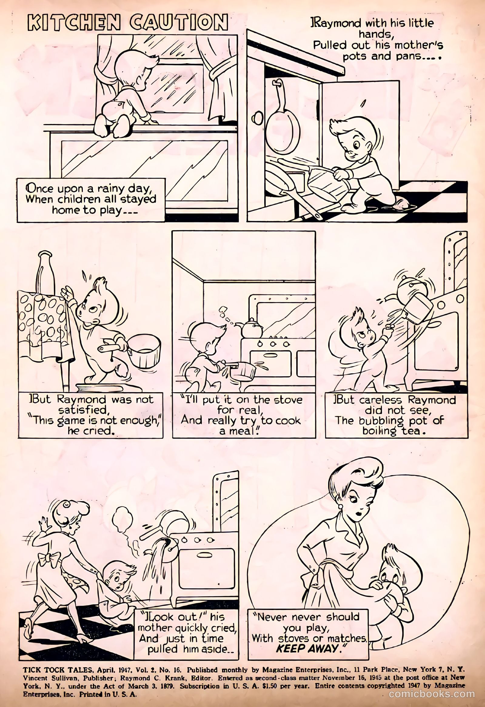 Tick Tock Tales [Tick Tock Comics] #16 — page 2 of 52