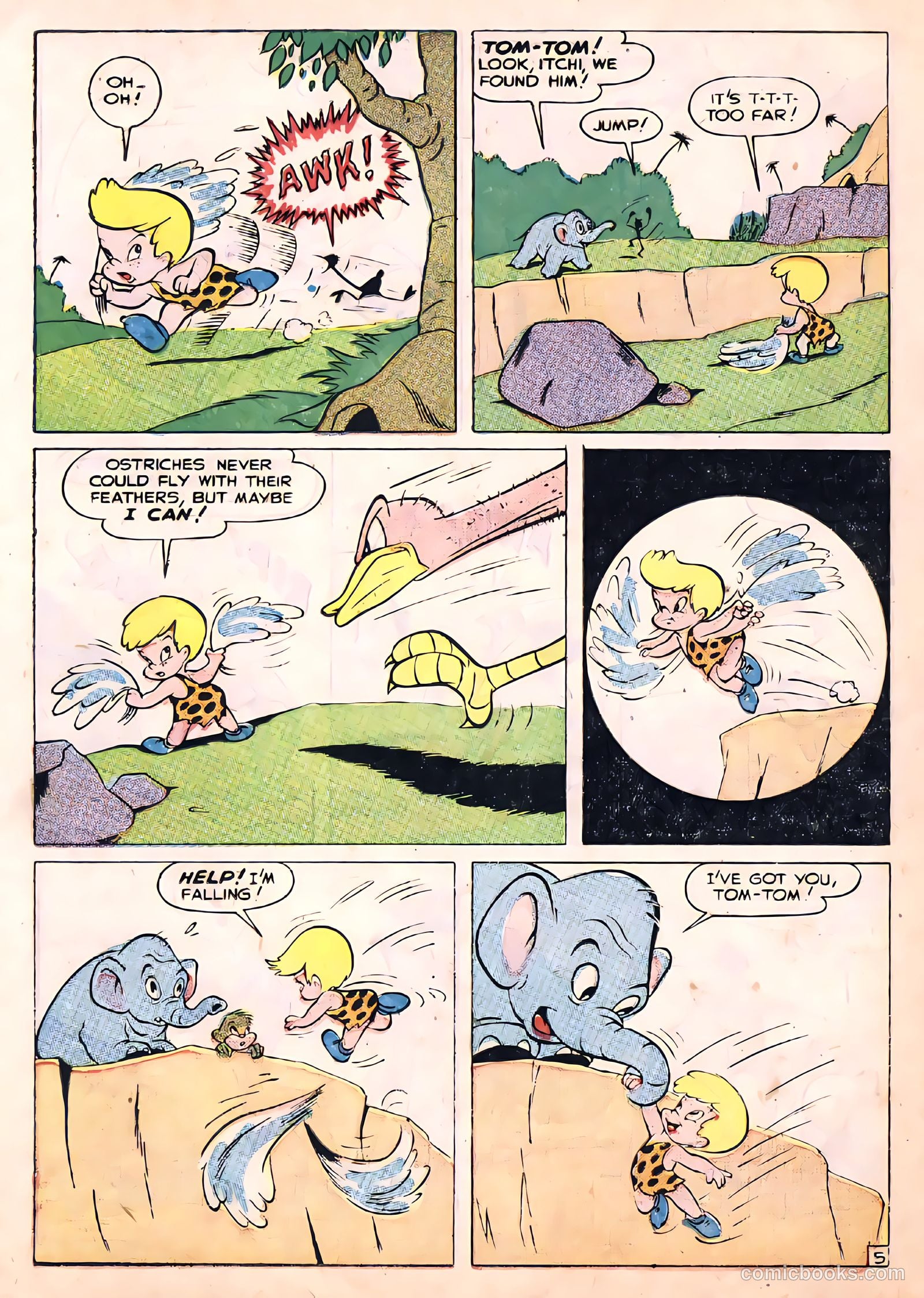 Tick Tock Tales [Tick Tock Comics] #16 — page 36 of 52