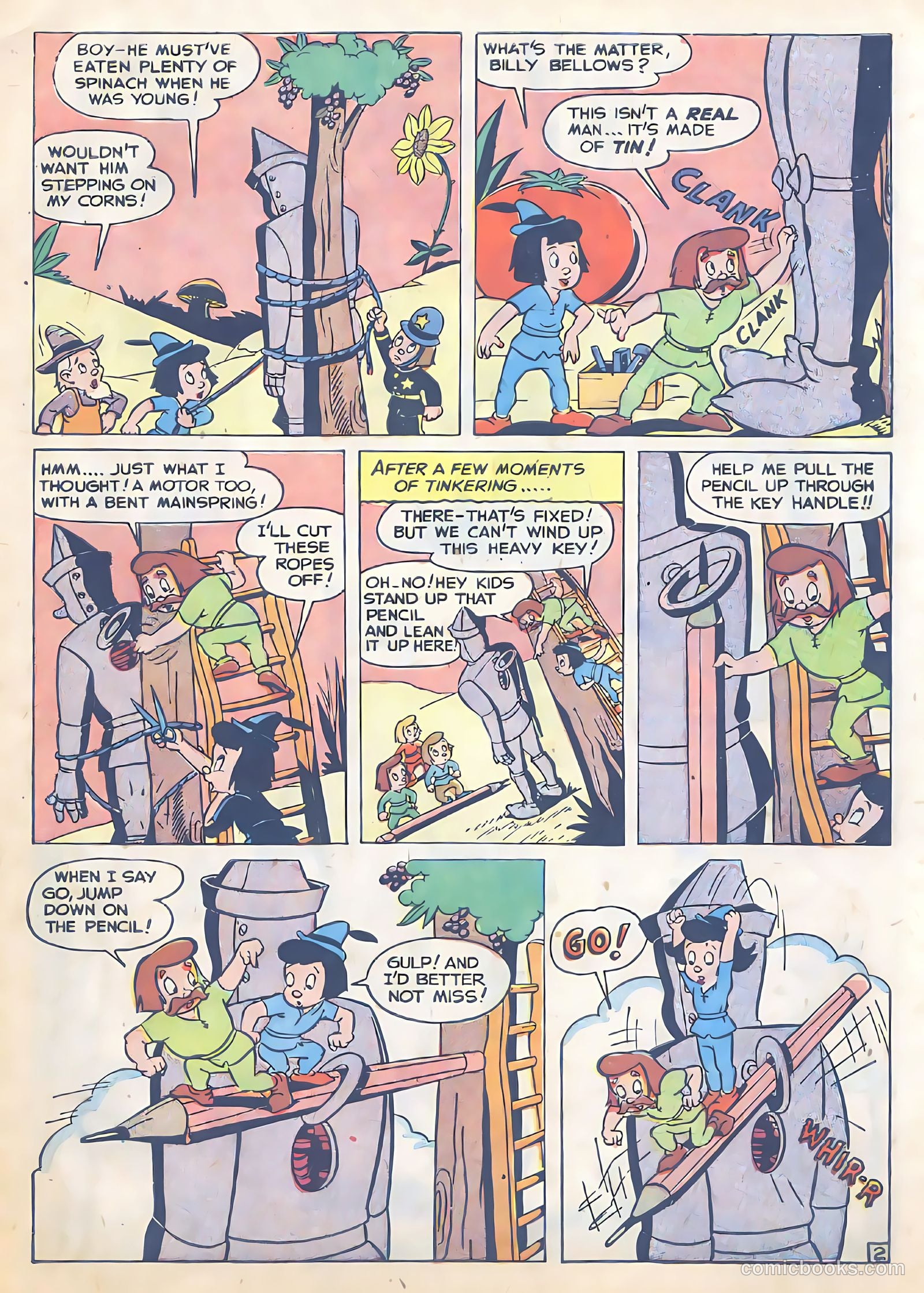 Tick Tock Tales [Tick Tock Comics] #16 — page 45 of 52
