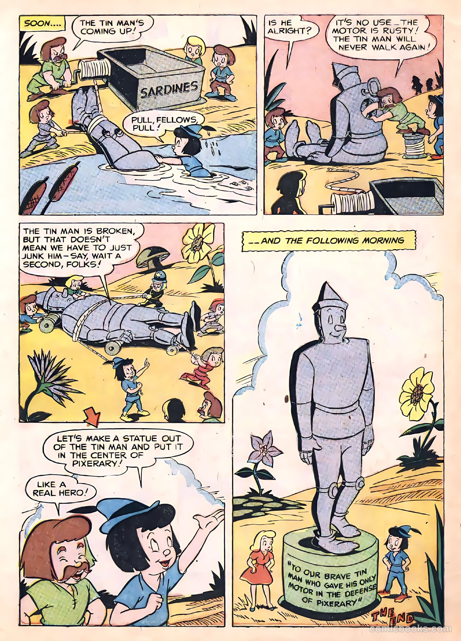 Tick Tock Tales [Tick Tock Comics] #16 — page 50 of 52