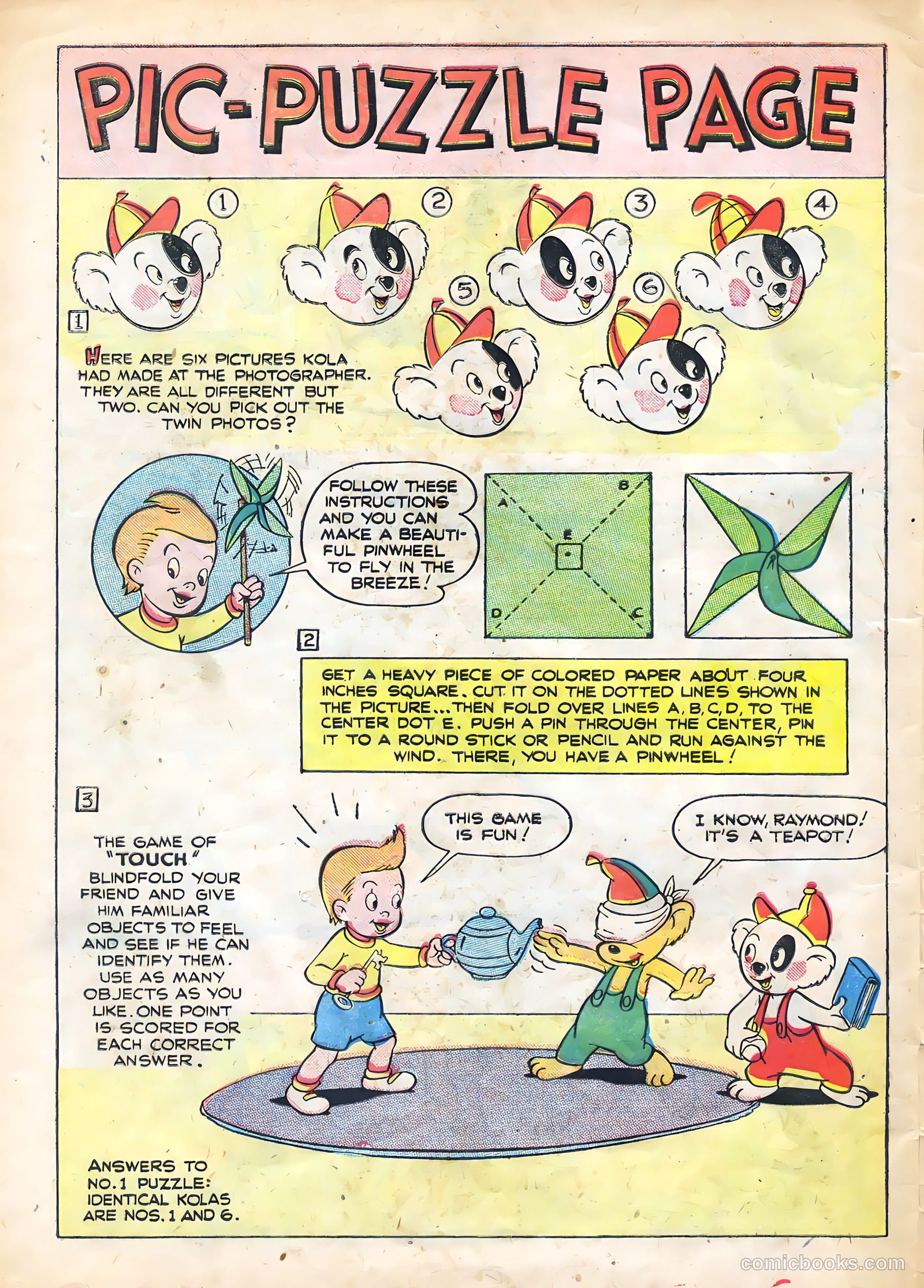 Tick Tock Tales [Tick Tock Comics] #18 — page 34 of 36