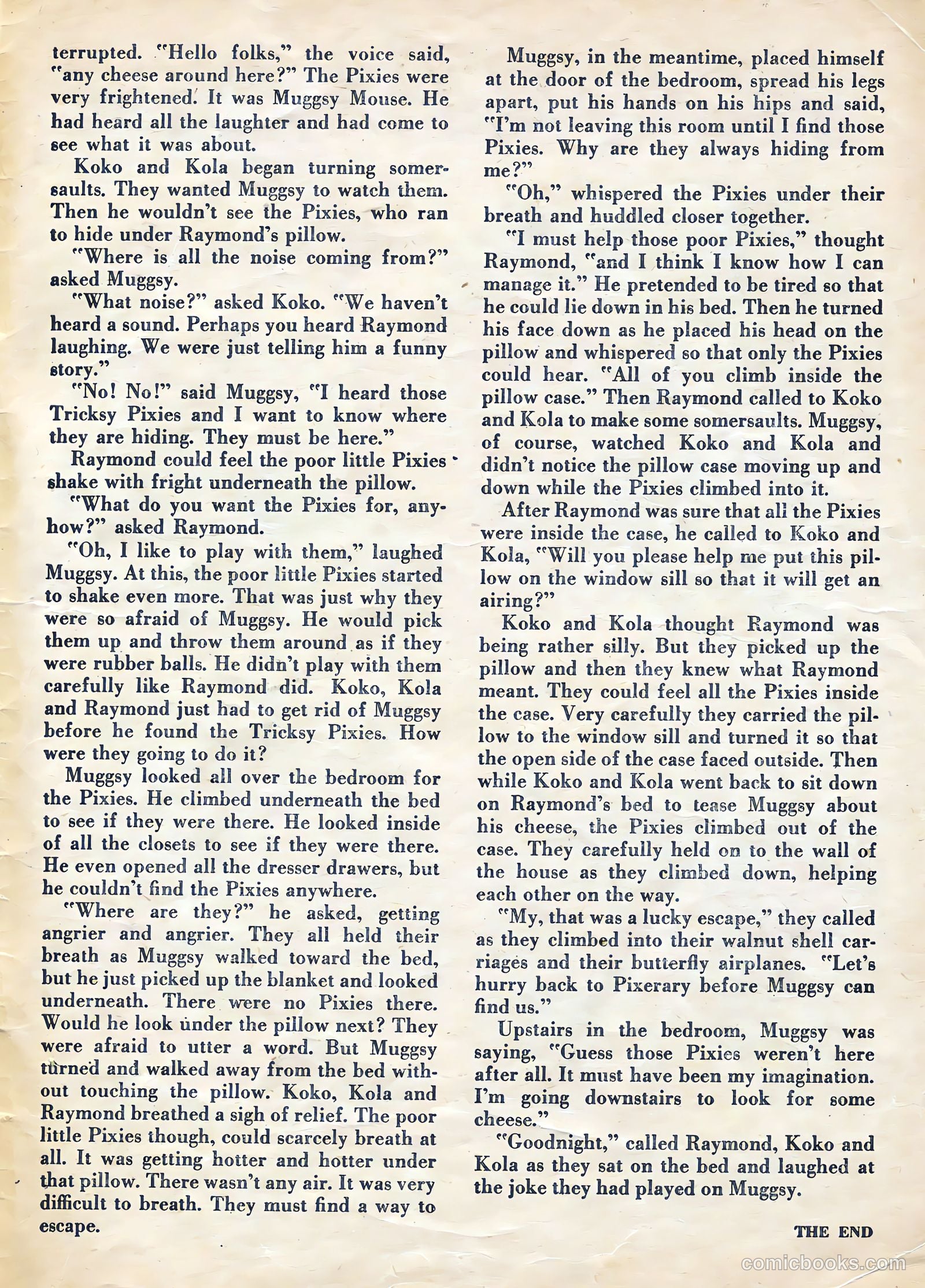 Tick Tock Tales [Tick Tock Comics] #18 — page 35 of 36