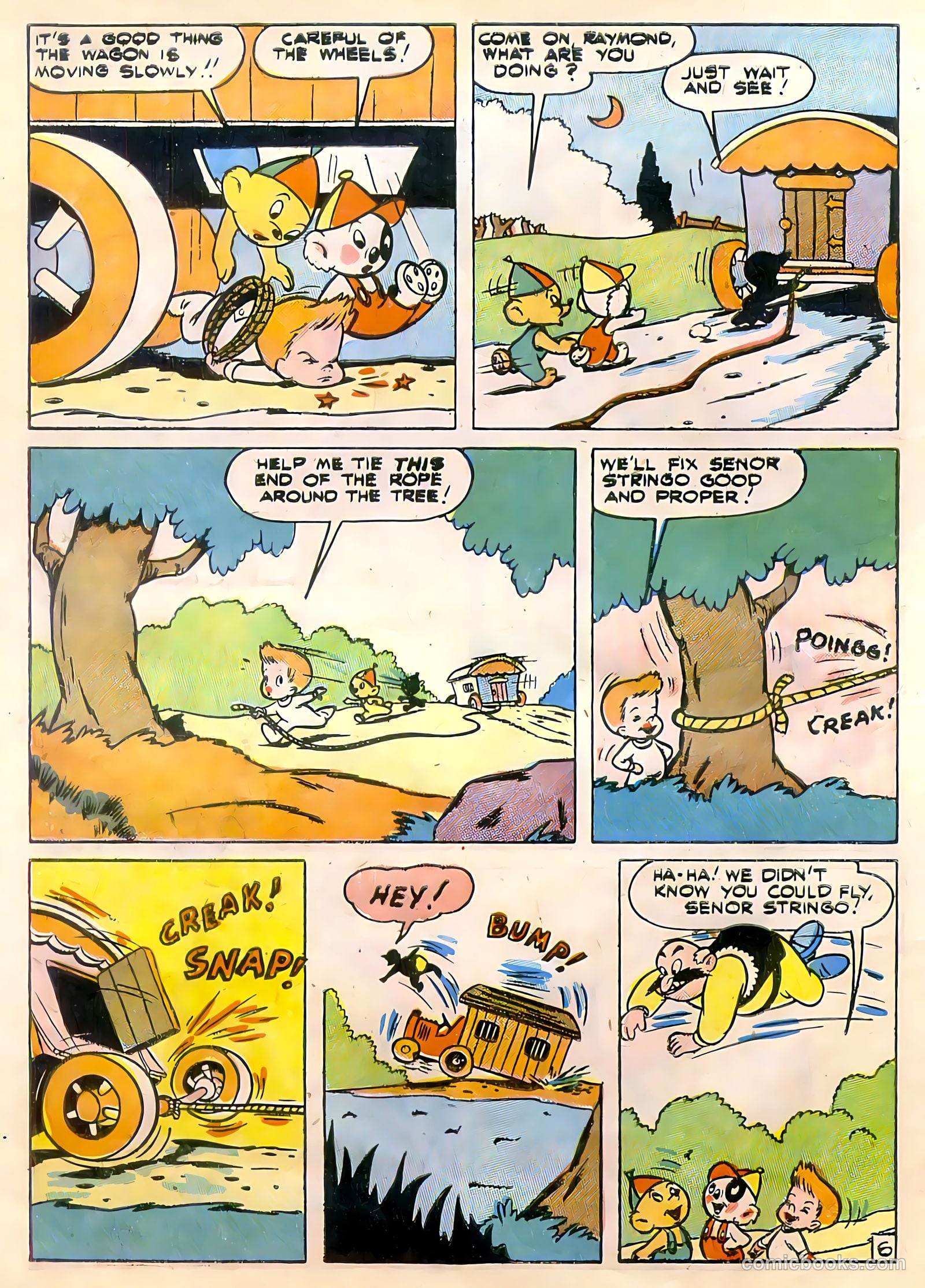 Tick Tock Tales [Tick Tock Comics] #19 — page 8 of 36