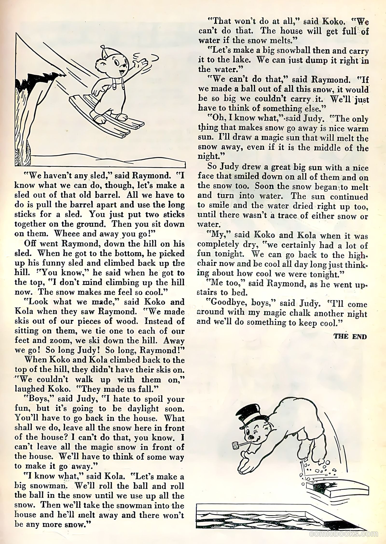 Tick Tock Tales [Tick Tock Comics] #19 — page 35 of 36
