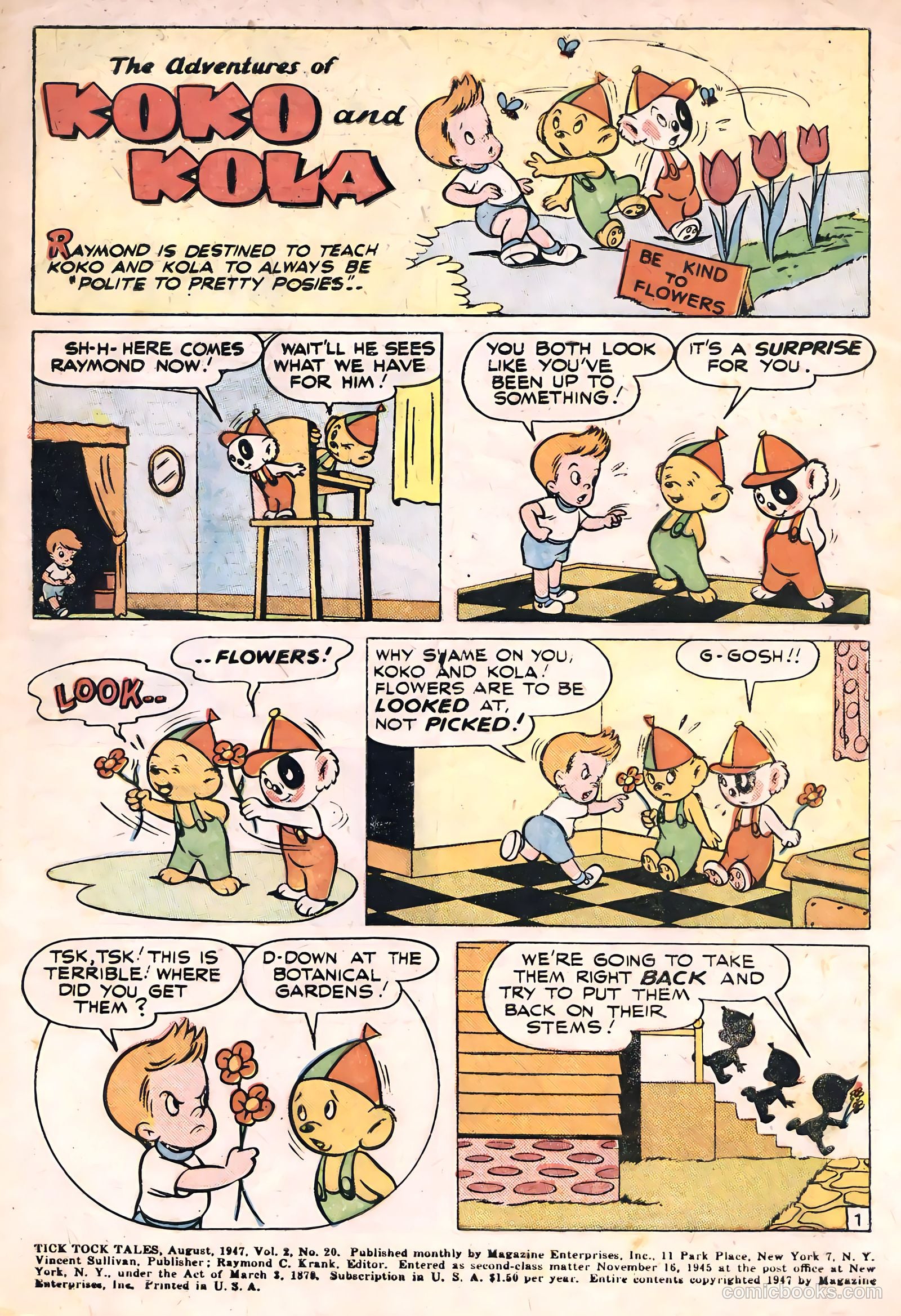 Tick Tock Tales [Tick Tock Comics] #20 — page 3 of 36