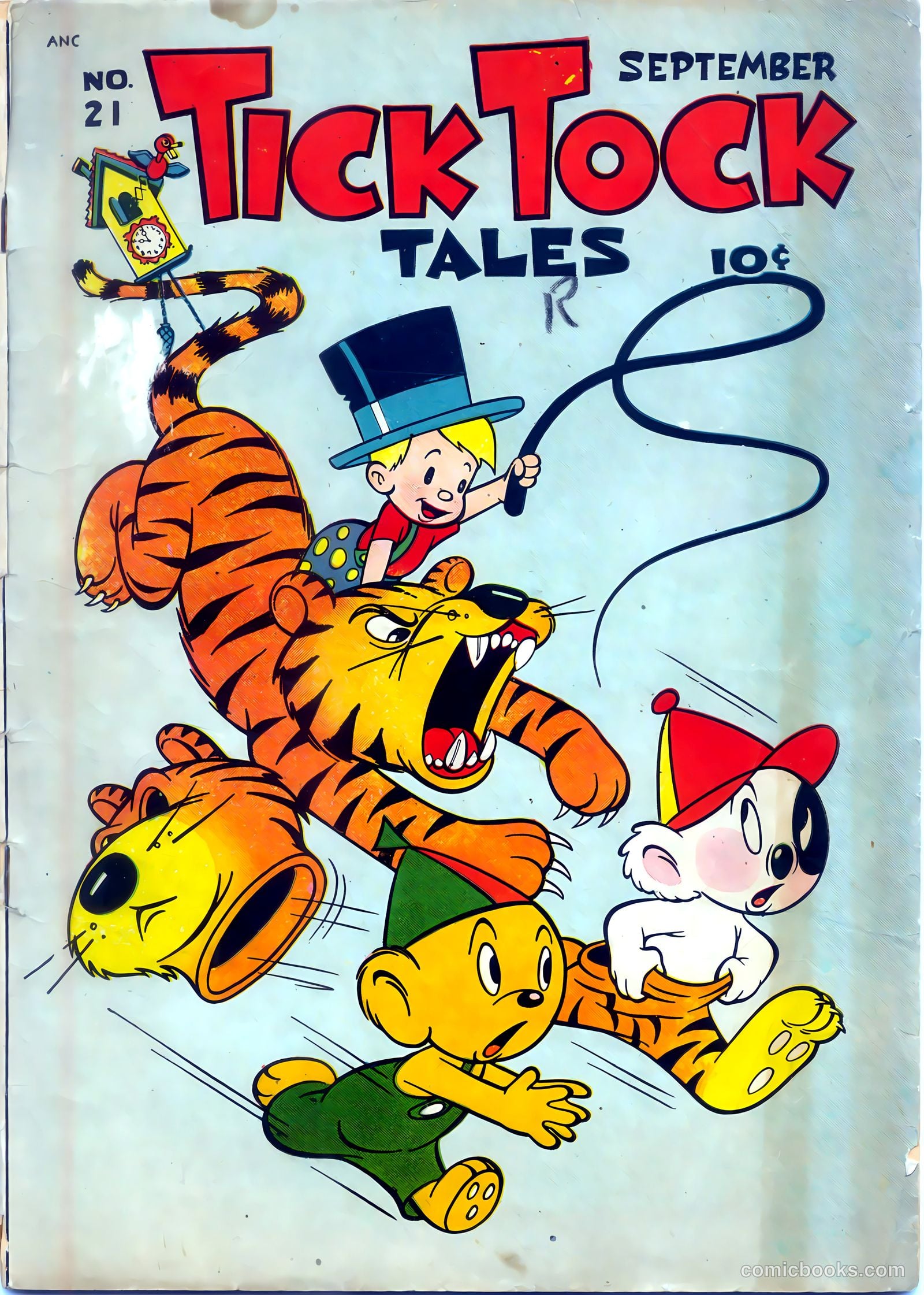 Tick Tock Tales [Tick Tock Comics] #21 — page 1 of 36