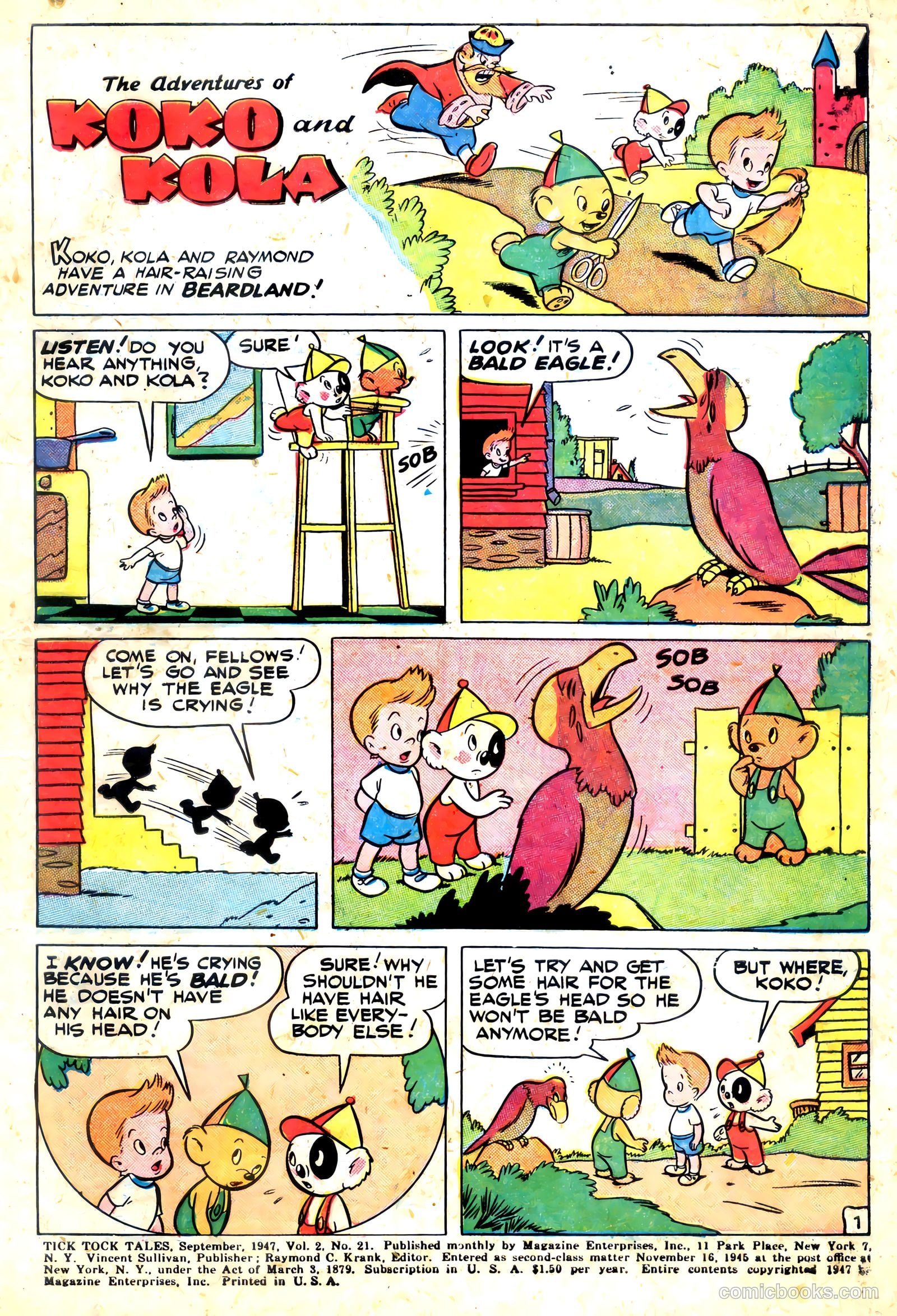 Tick Tock Tales [Tick Tock Comics] #21 — page 3 of 36
