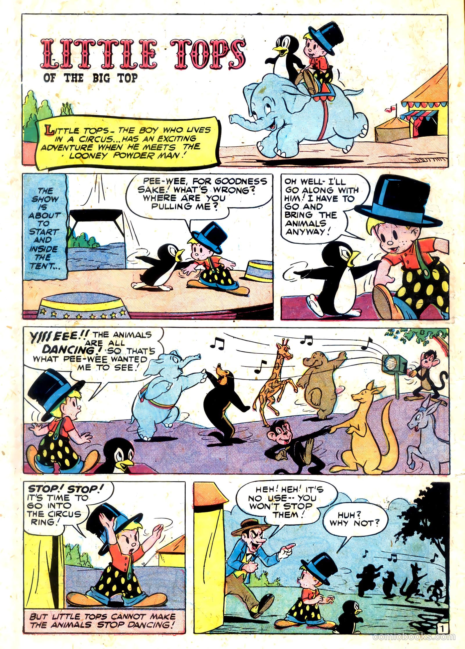 Tick Tock Tales [Tick Tock Comics] #21 — page 10 of 36