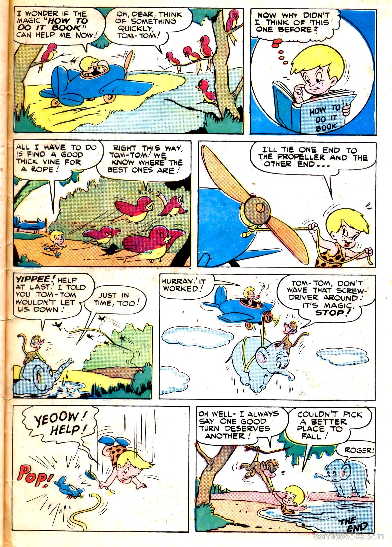 Tick Tock Tales [Tick Tock Comics] #21 — page 33 of 36