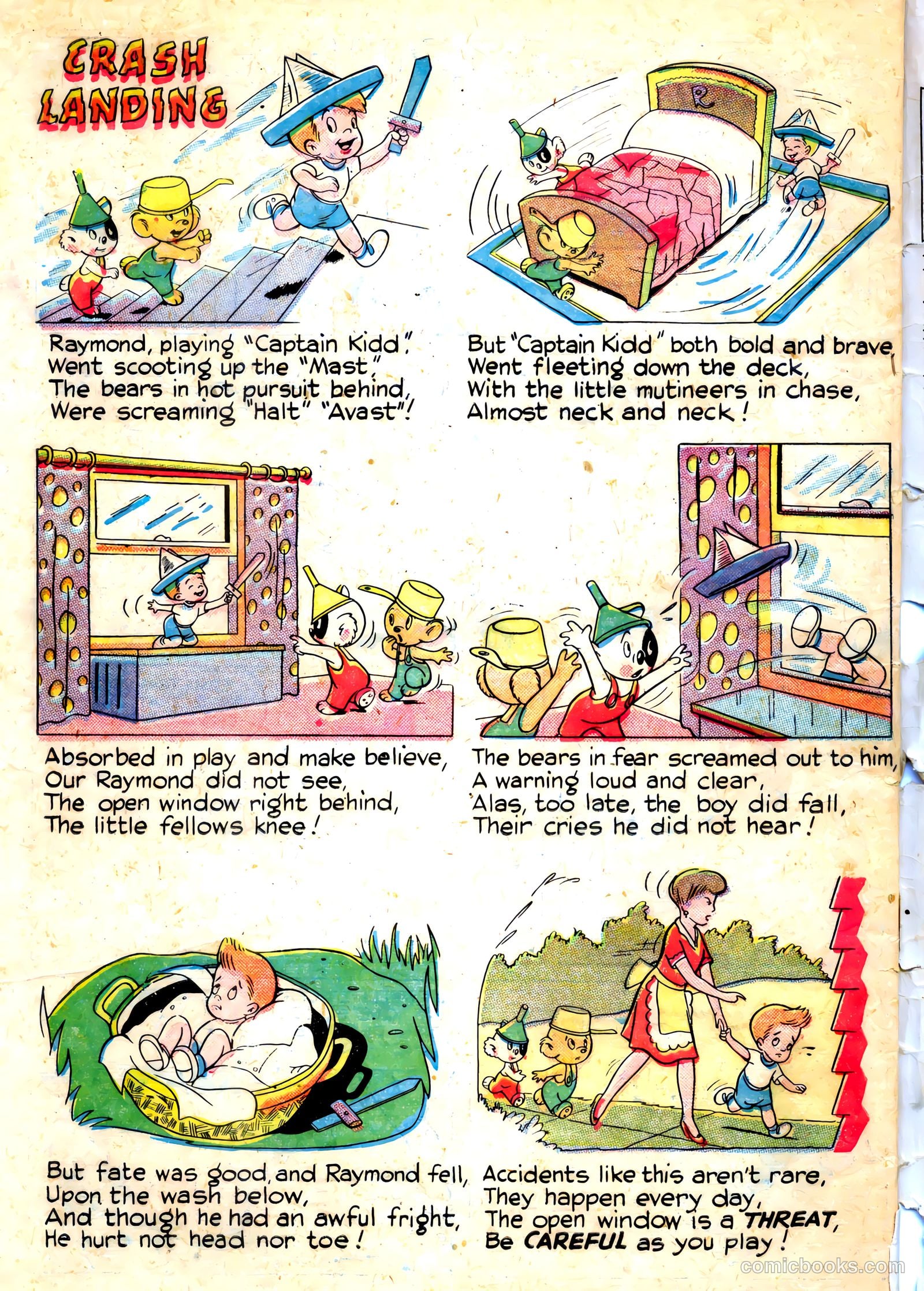 Tick Tock Tales [Tick Tock Comics] #21 — page 34 of 36